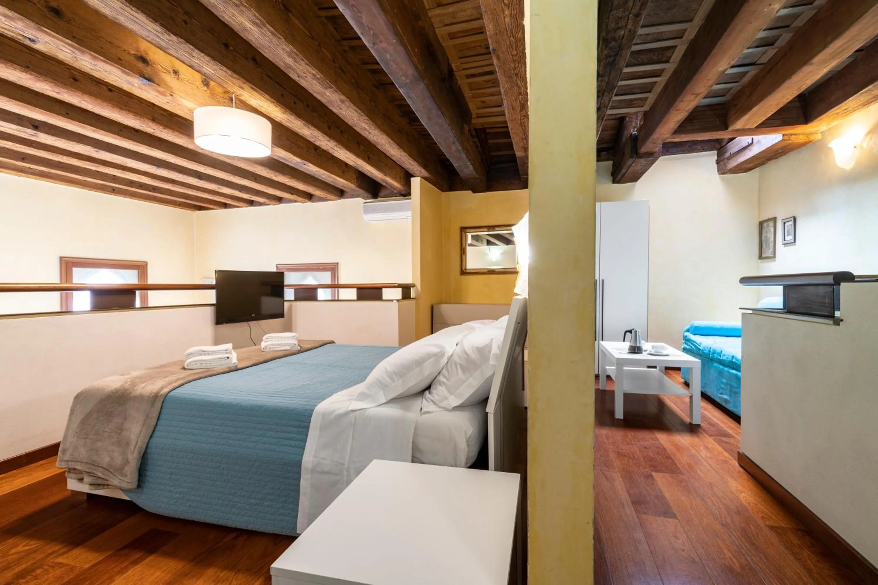 Bedroom, Bed in Doge Morosini Palace by Wonderful Italy