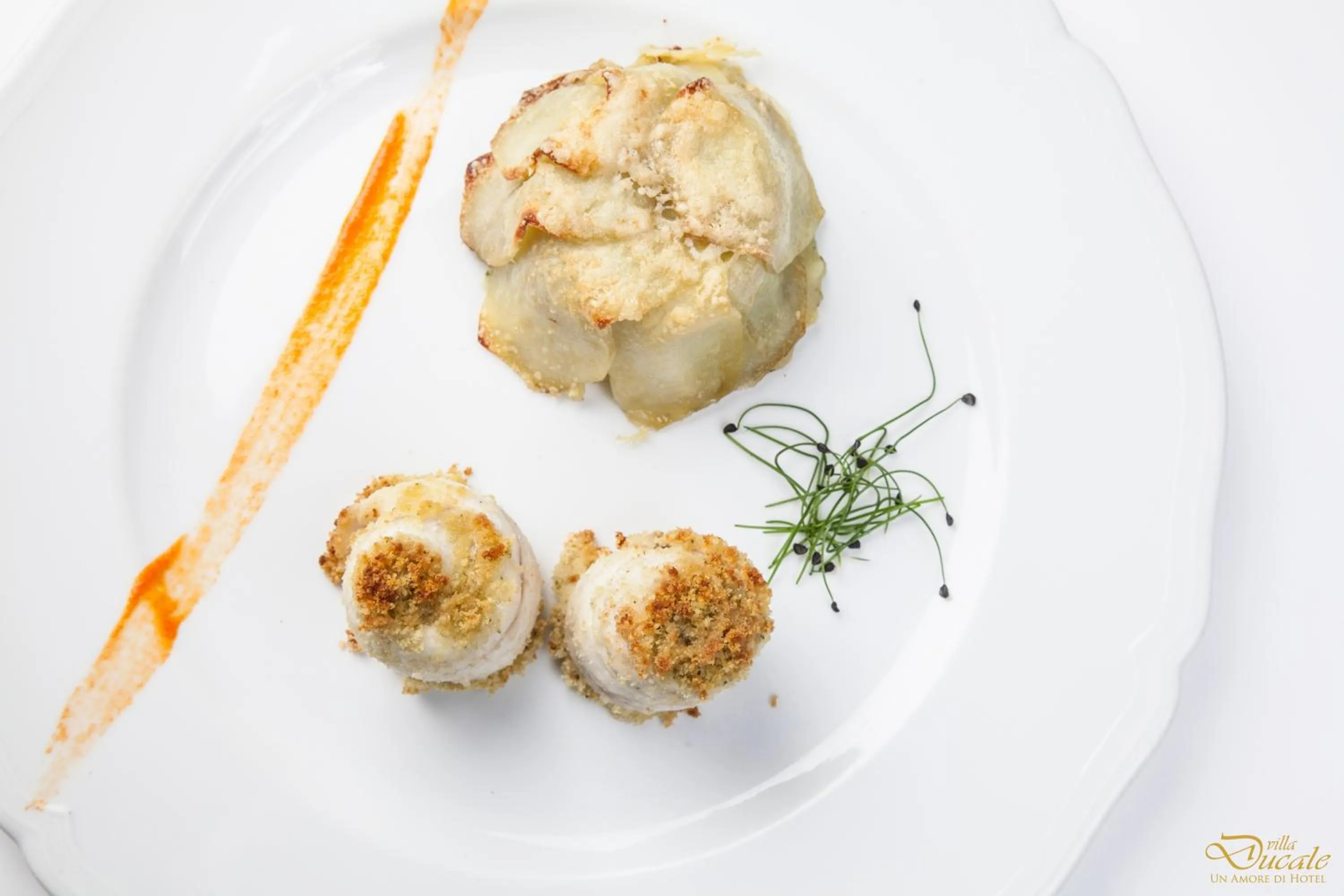 Food close-up in Villa Ducale Hotel & Ristorante