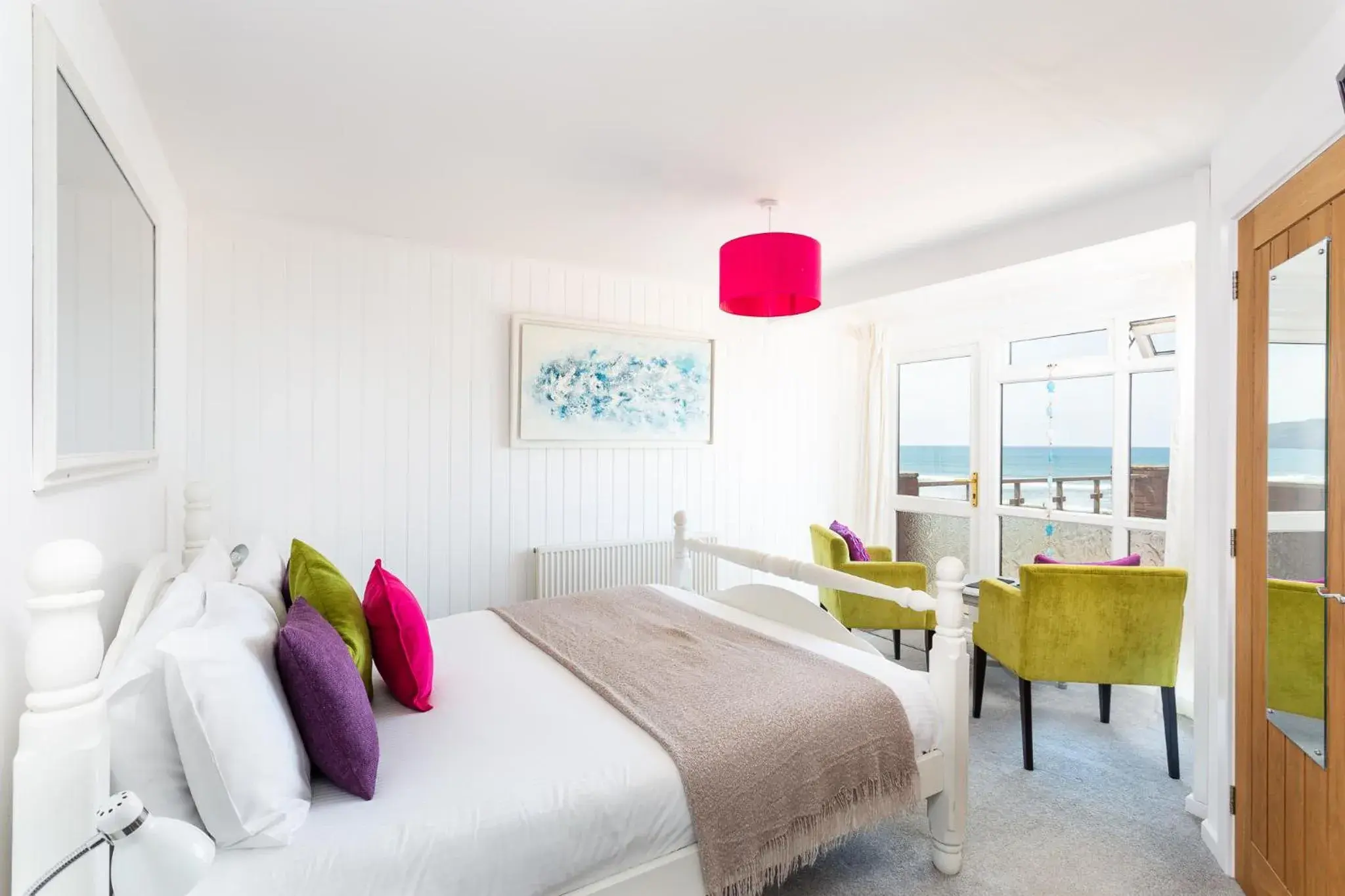 Bedroom, Bed in Beach House B&B Bedroom, Bed in Beach House B&B