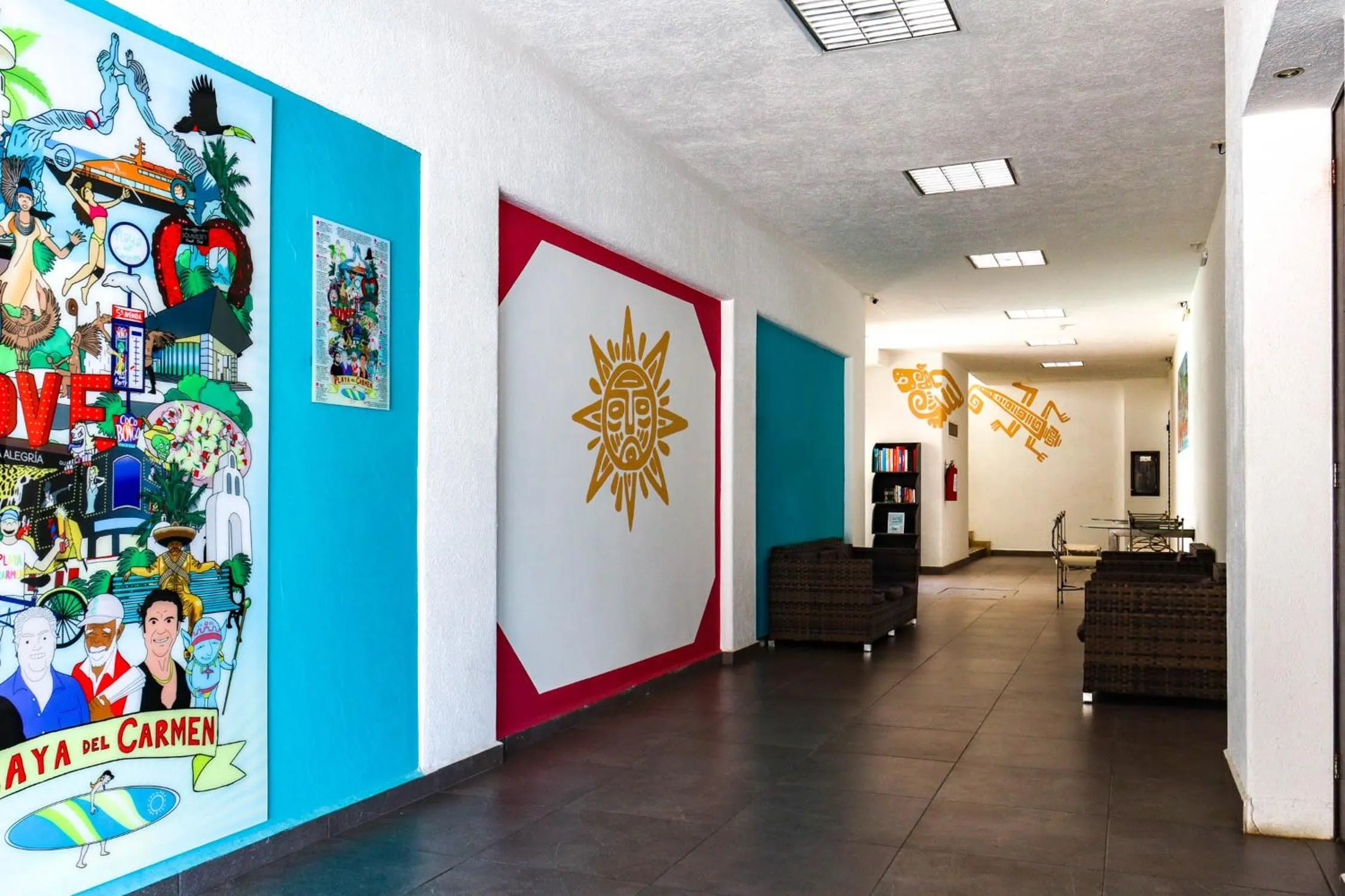 Property building in Hotel MX portal maya