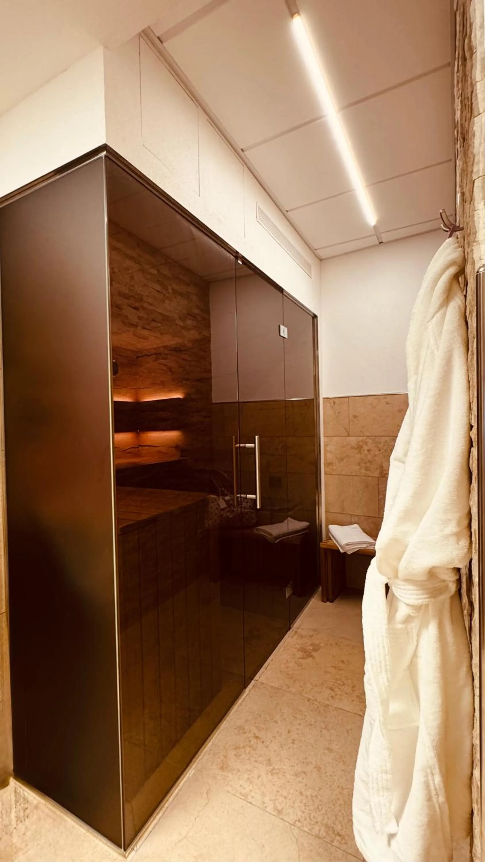 Sauna in Der Marienhof Hotel Garni
