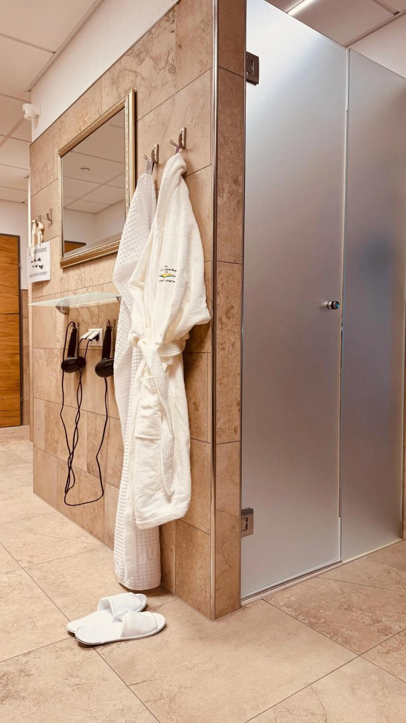 Sauna in Der Marienhof Hotel Garni