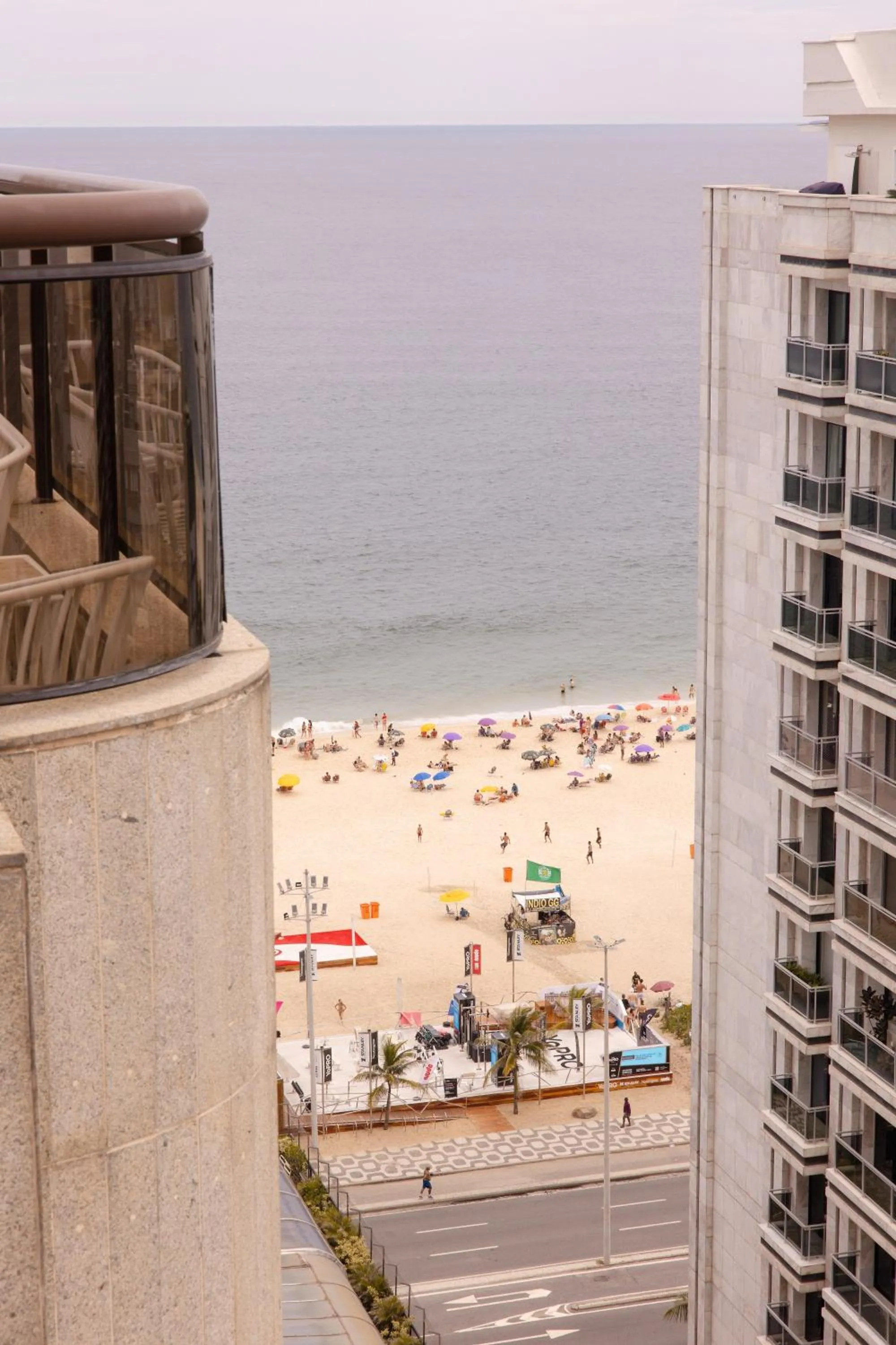 Property building in Ipanema Apart-hotel on the Beach
