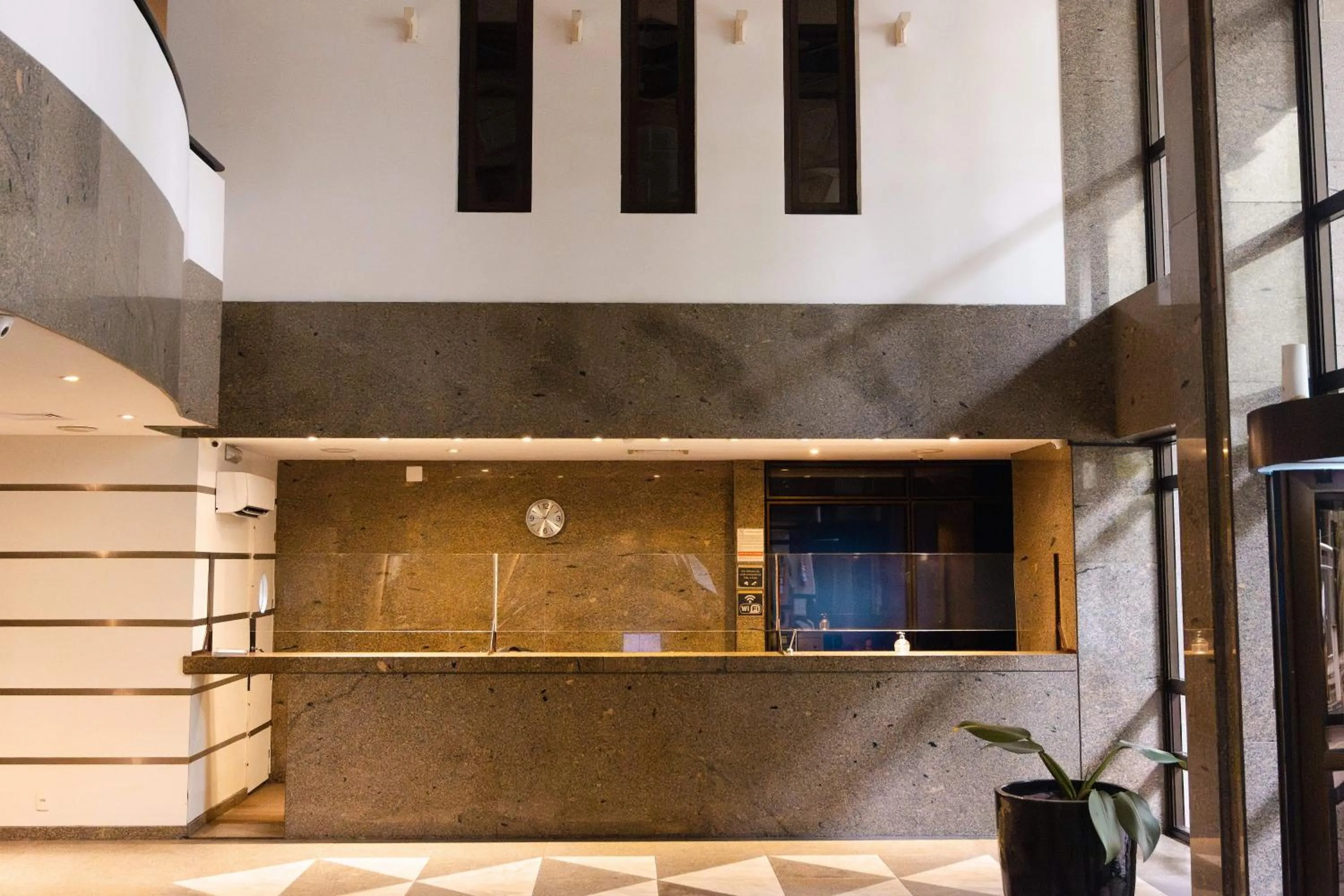 Lobby or reception in Ipanema Apart-hotel on the Beach