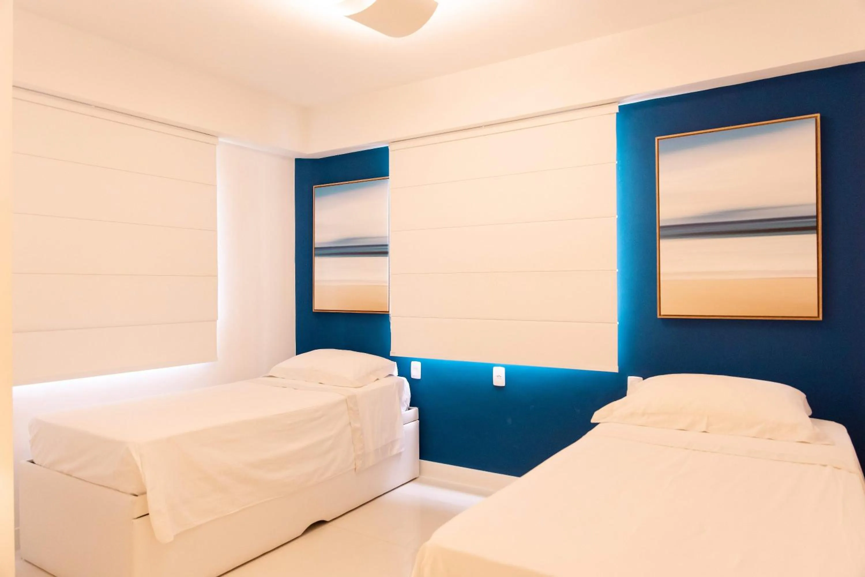 Bedroom in Ipanema Apart-hotel on the Beach