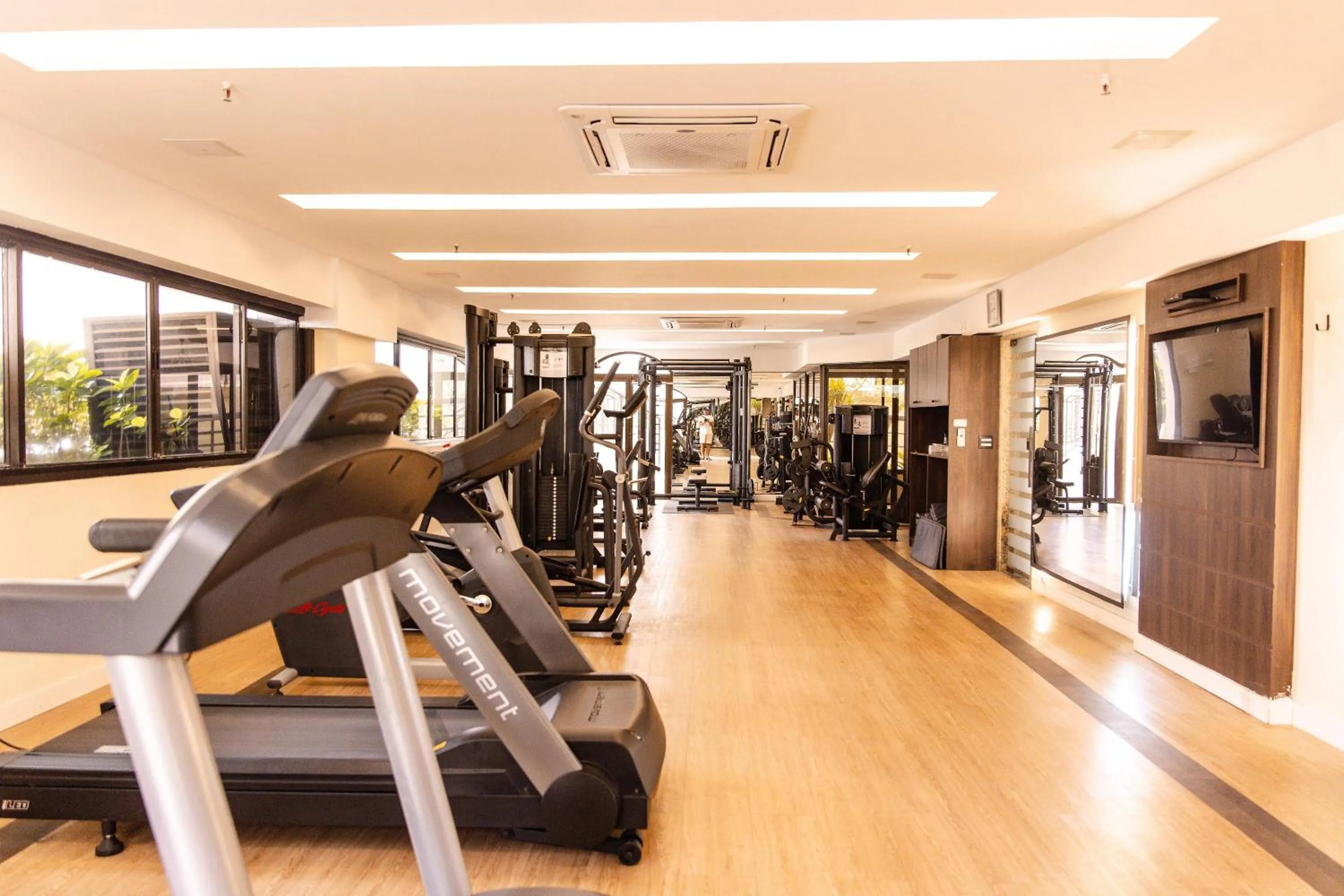 Fitness centre/facilities in Ipanema Apart-hotel on the Beach