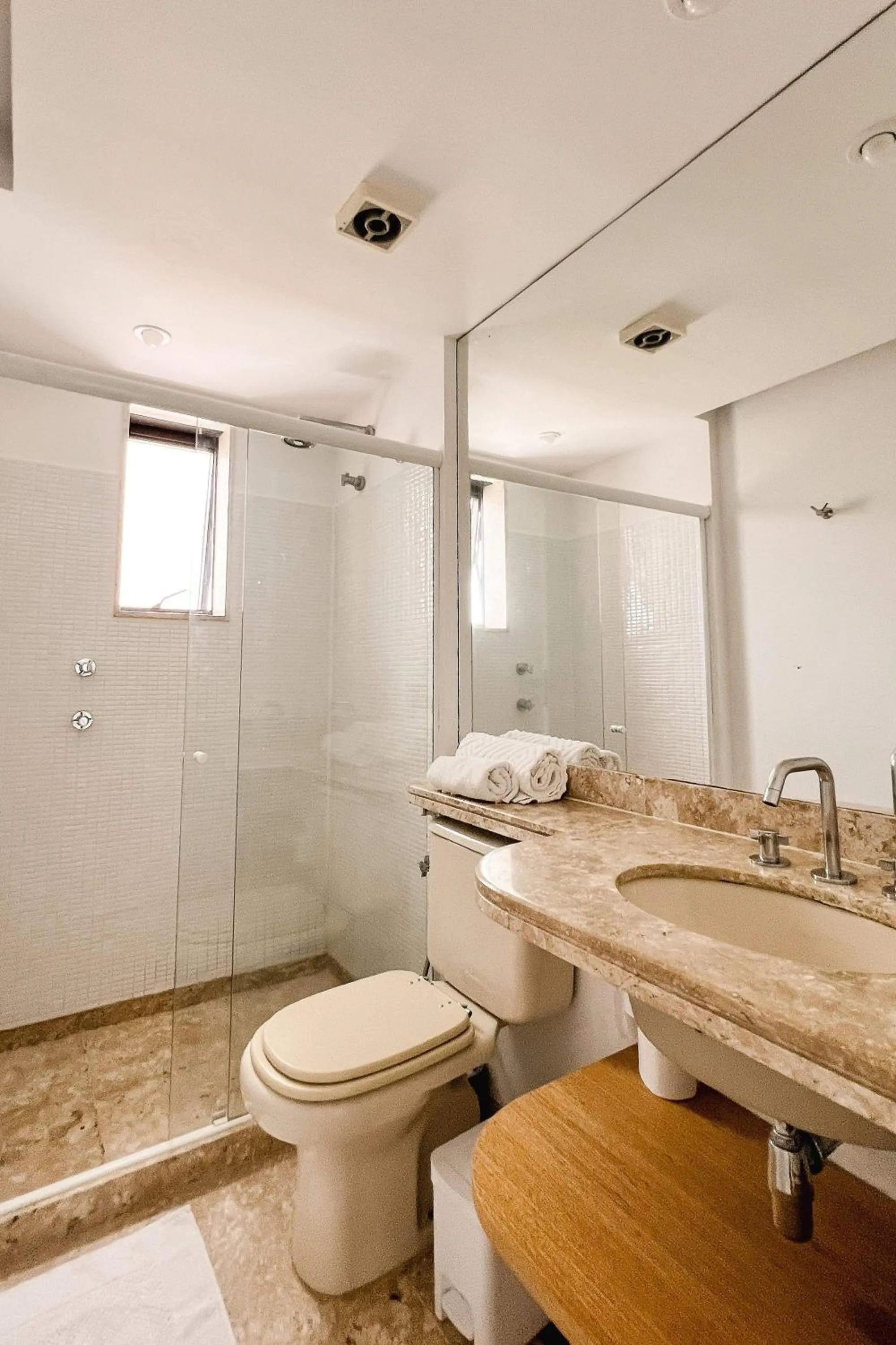 Bedroom in Ipanema Apart-hotel on the Beach