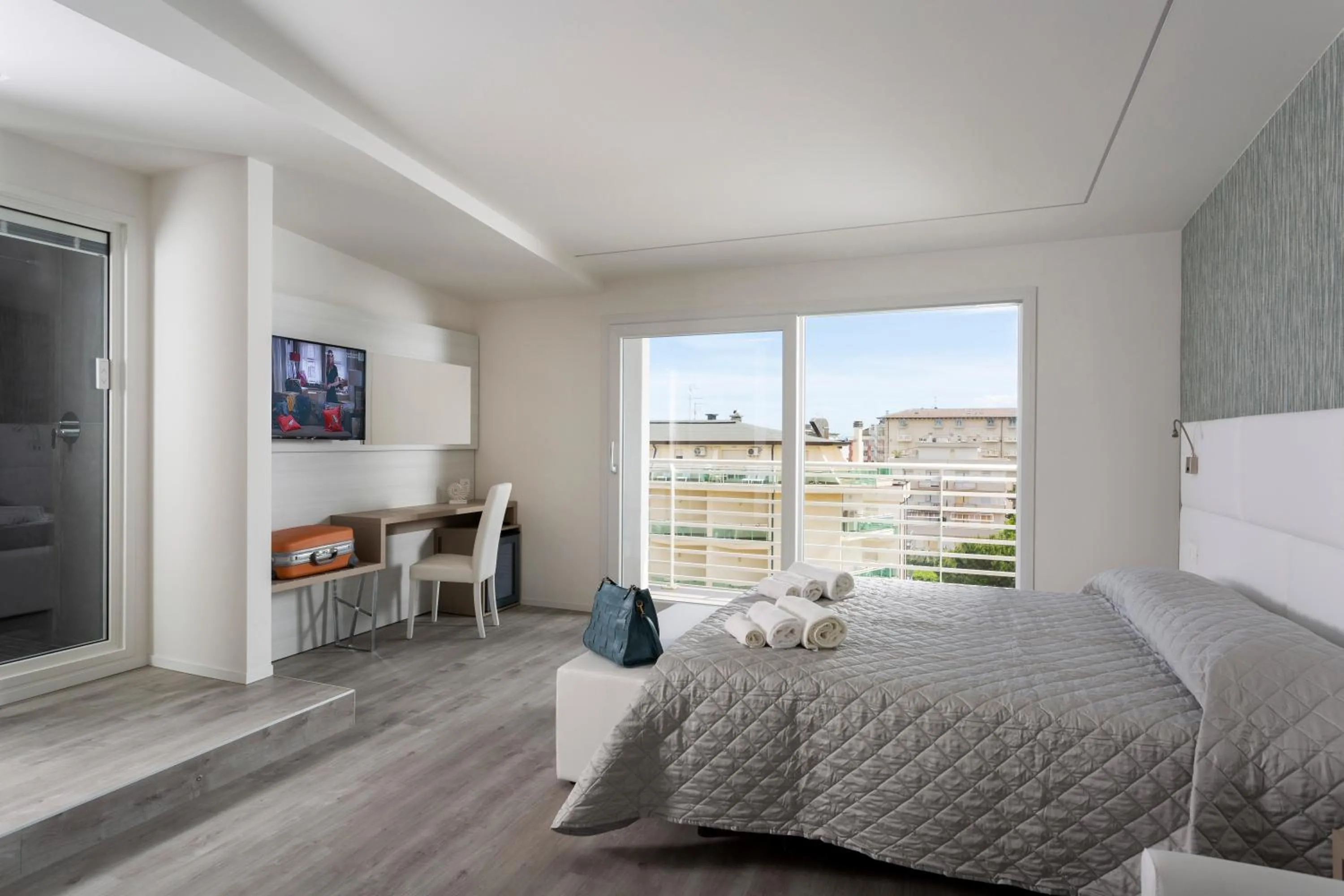 Bedroom, Bed in MARITTIMO Milano Marittima