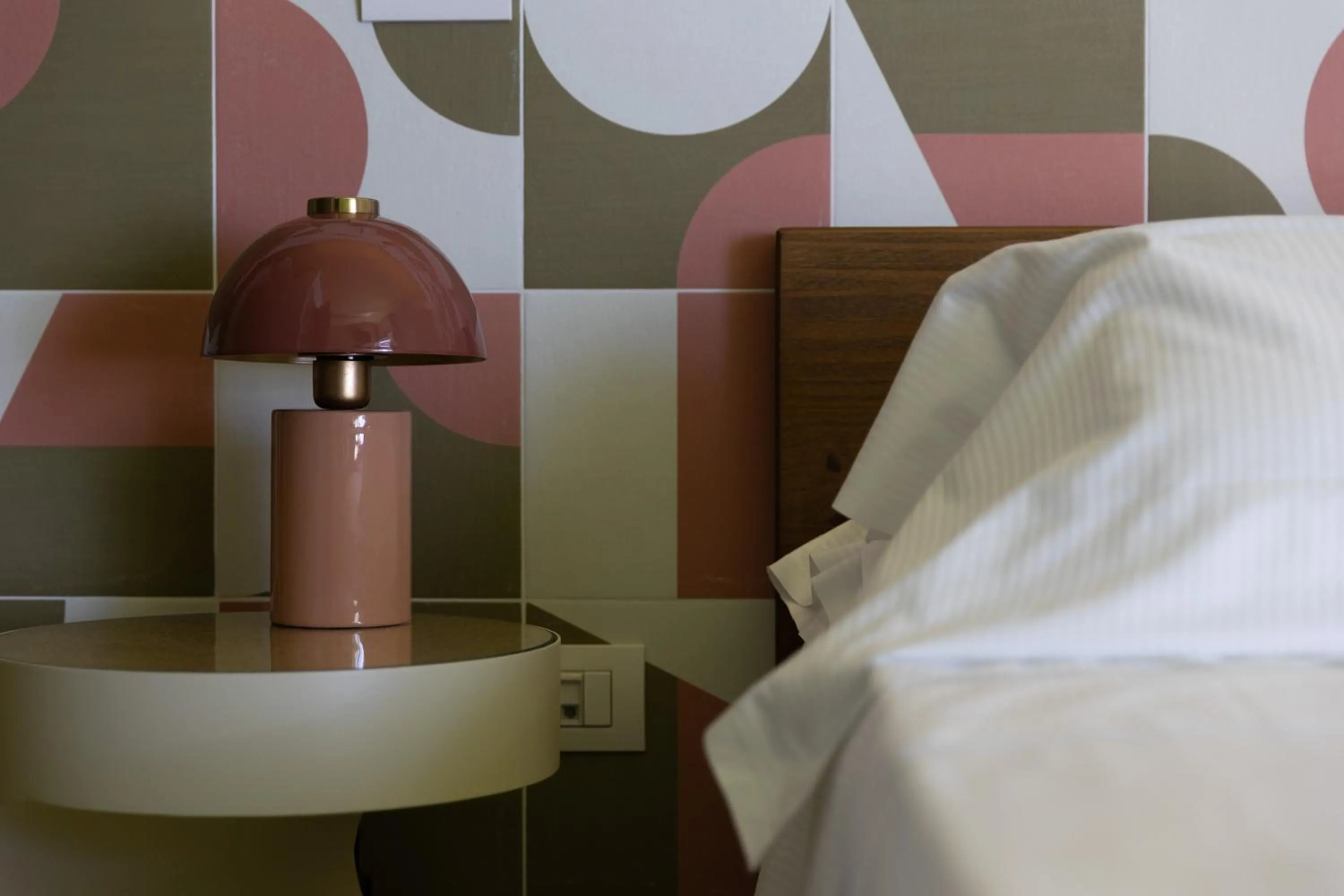 Decorative detail, Bed in MARITTIMO Milano Marittima