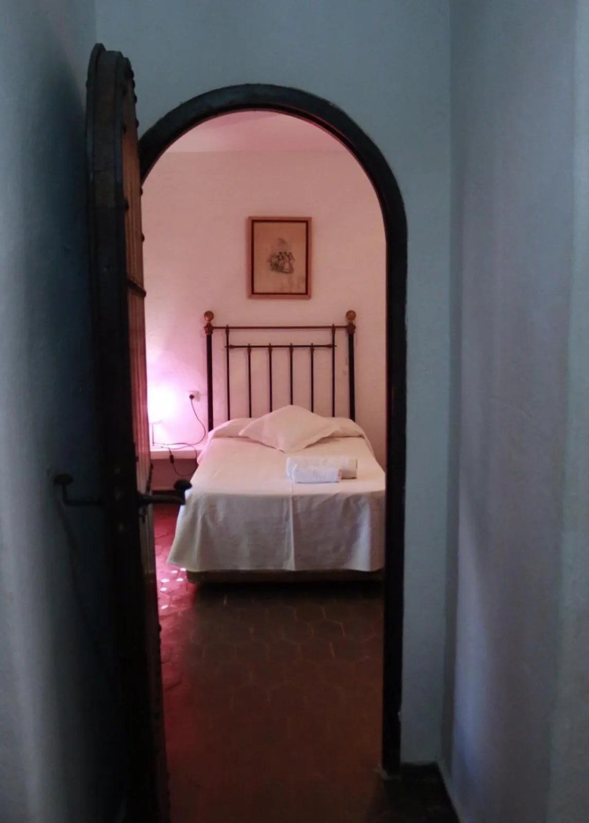 Bed in Cortijo Torreblanca Casa Rural Parque Natural Cabo de Gata