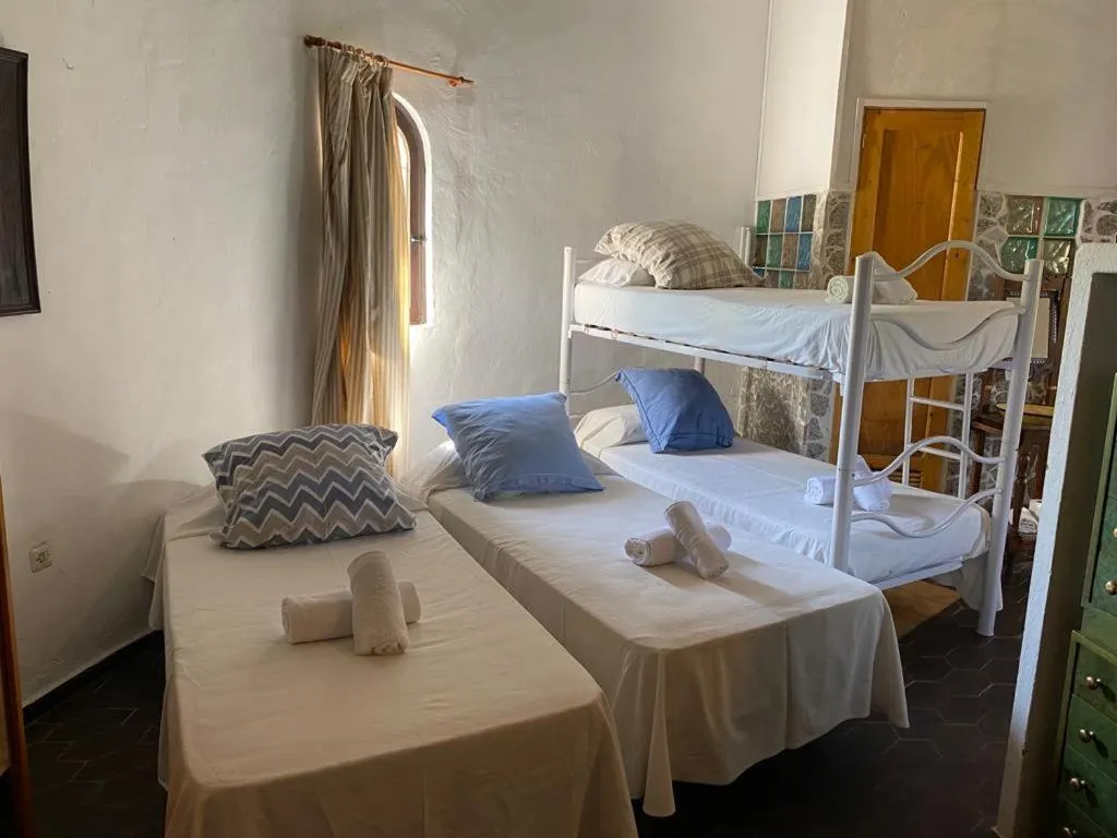 Bed in Cortijo Torreblanca Casa Rural Parque Natural Cabo de Gata