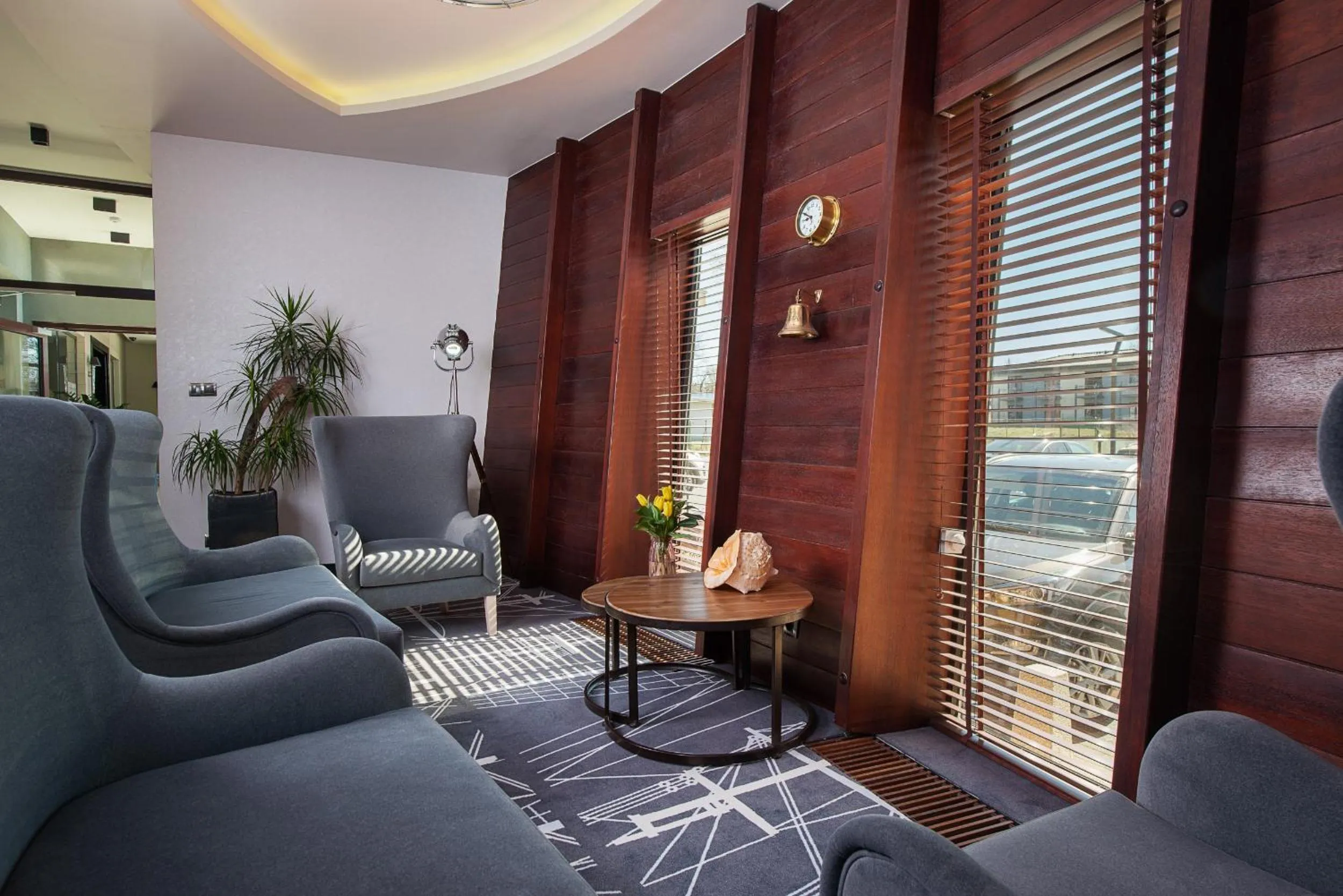Seating area in Hotel Restauracja Faleza