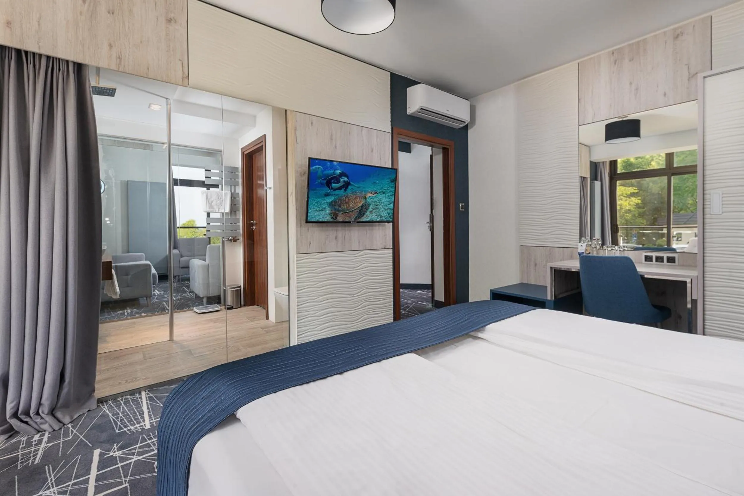 Bedroom, Bed in Hotel Restauracja Faleza