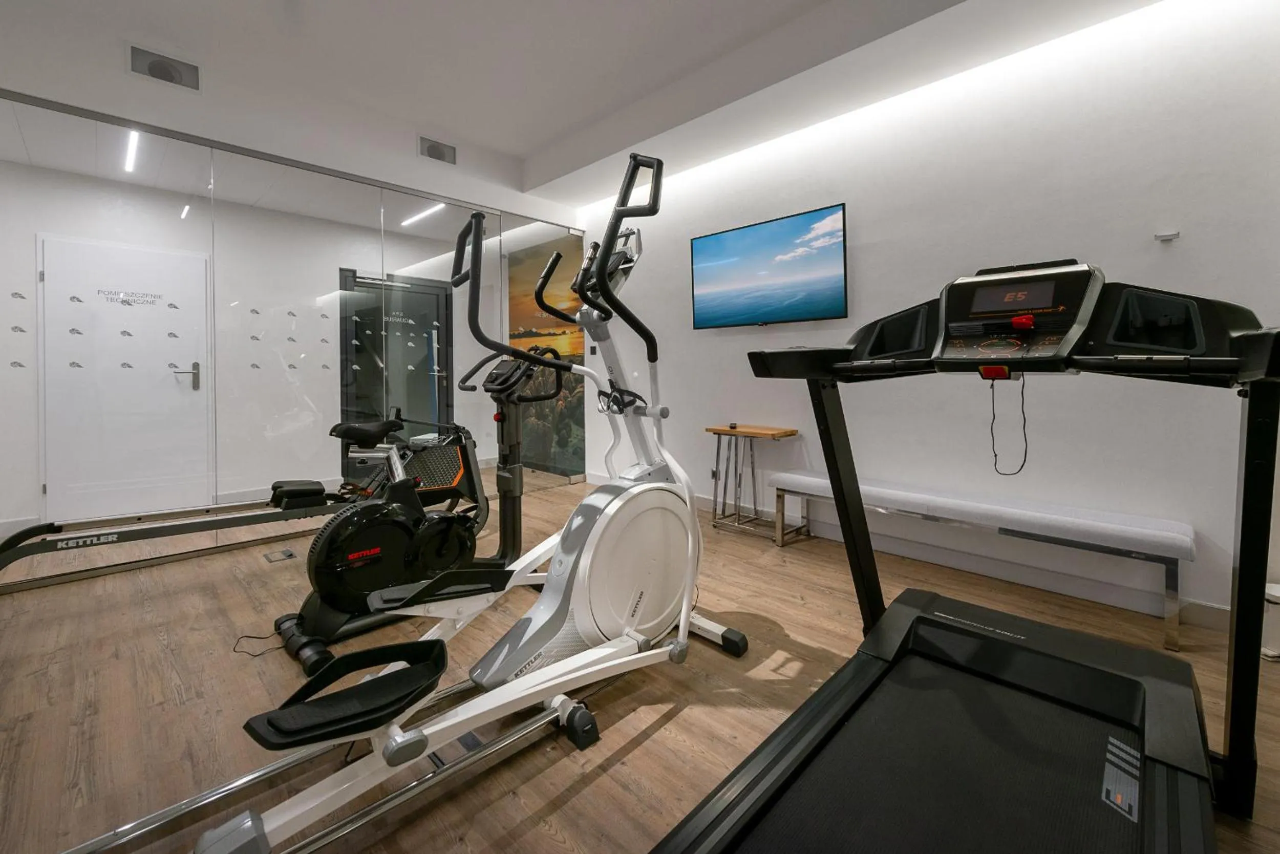 Fitness centre/facilities in Hotel Restauracja Faleza