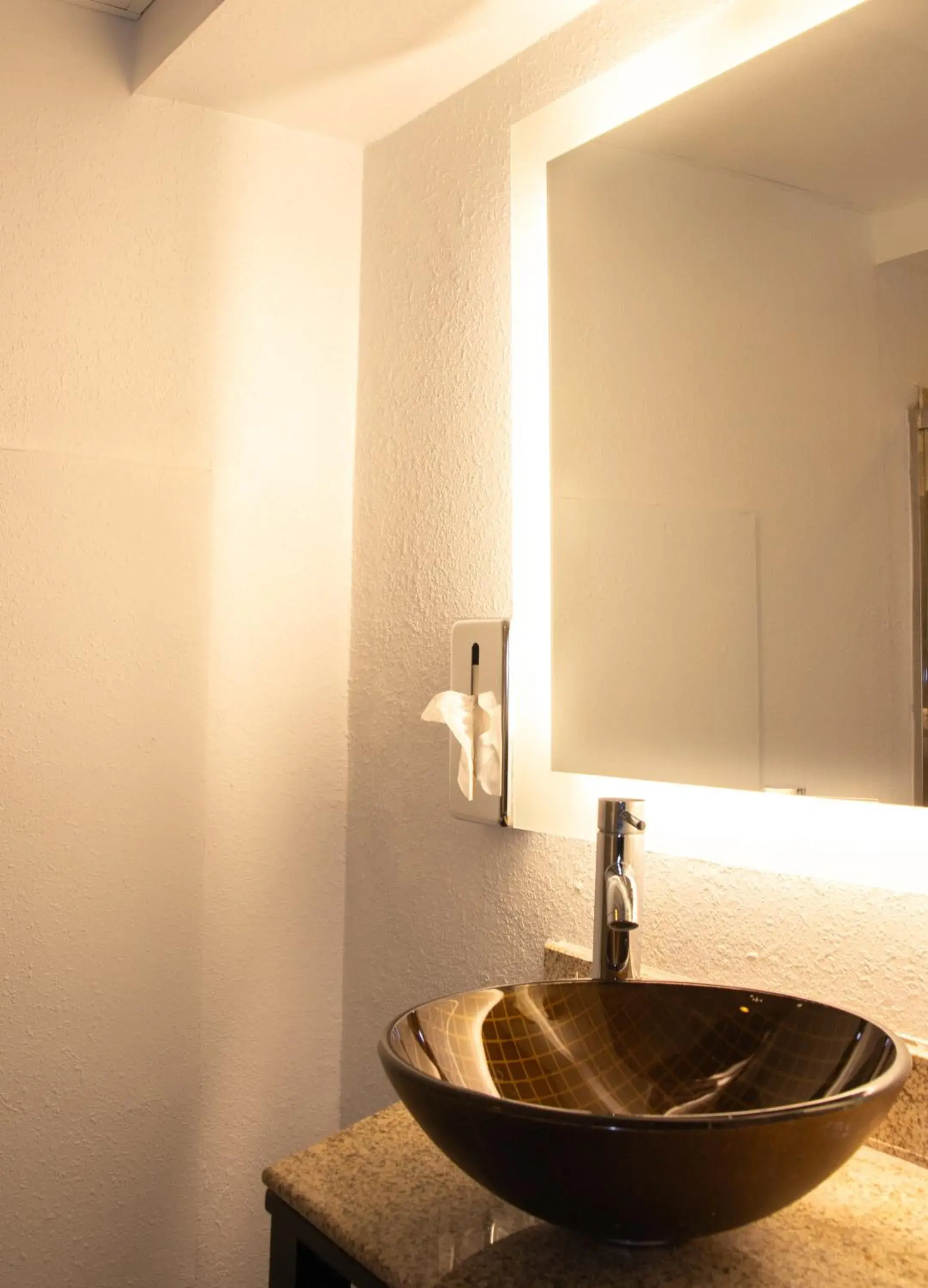 Bathroom in Baymont by Wyndham Delavan Near Lake Geneva Bathroom in Baymont by Wyndham Delavan Near Lake Geneva