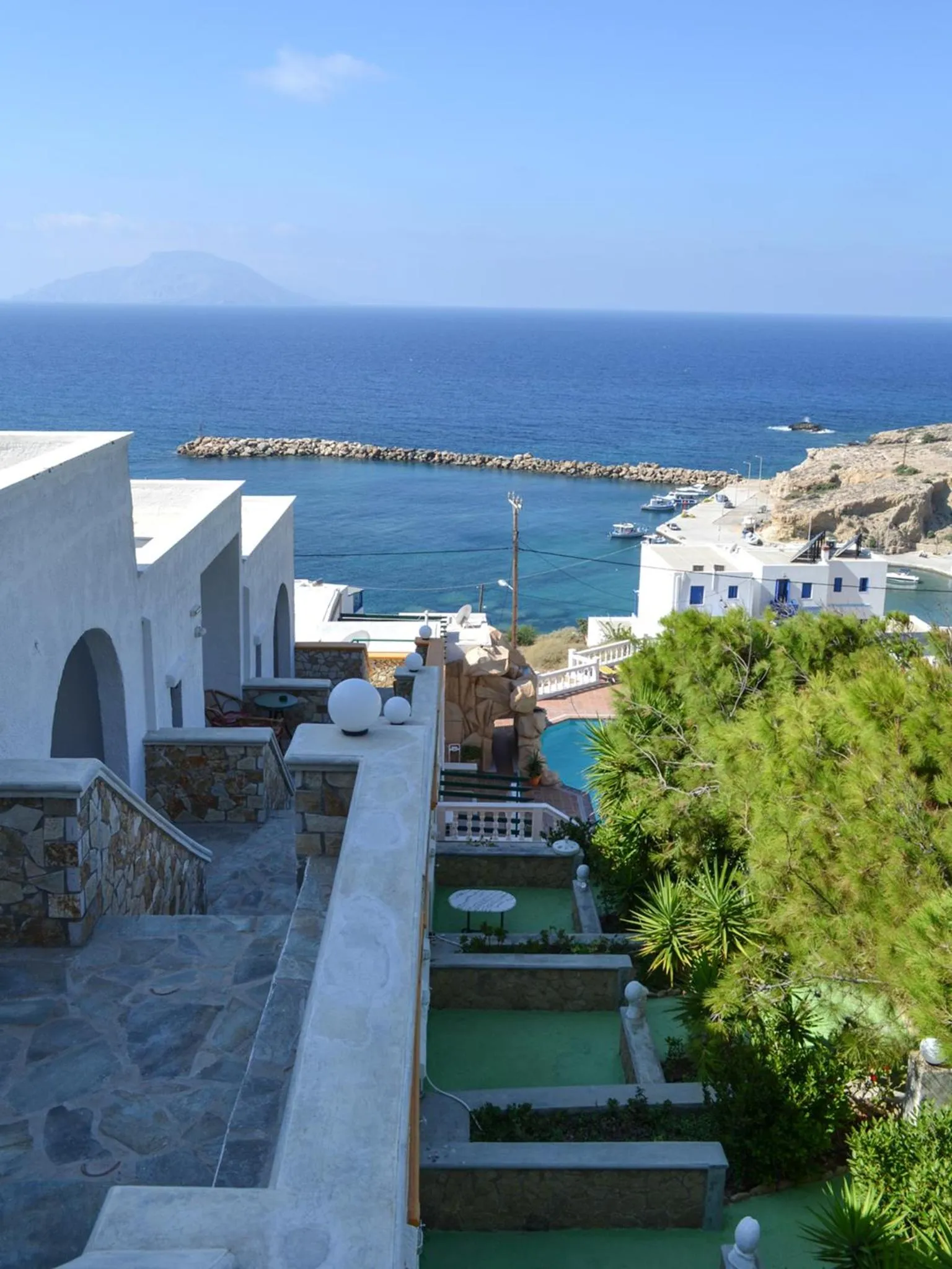 Property building in Hotel Finiki View