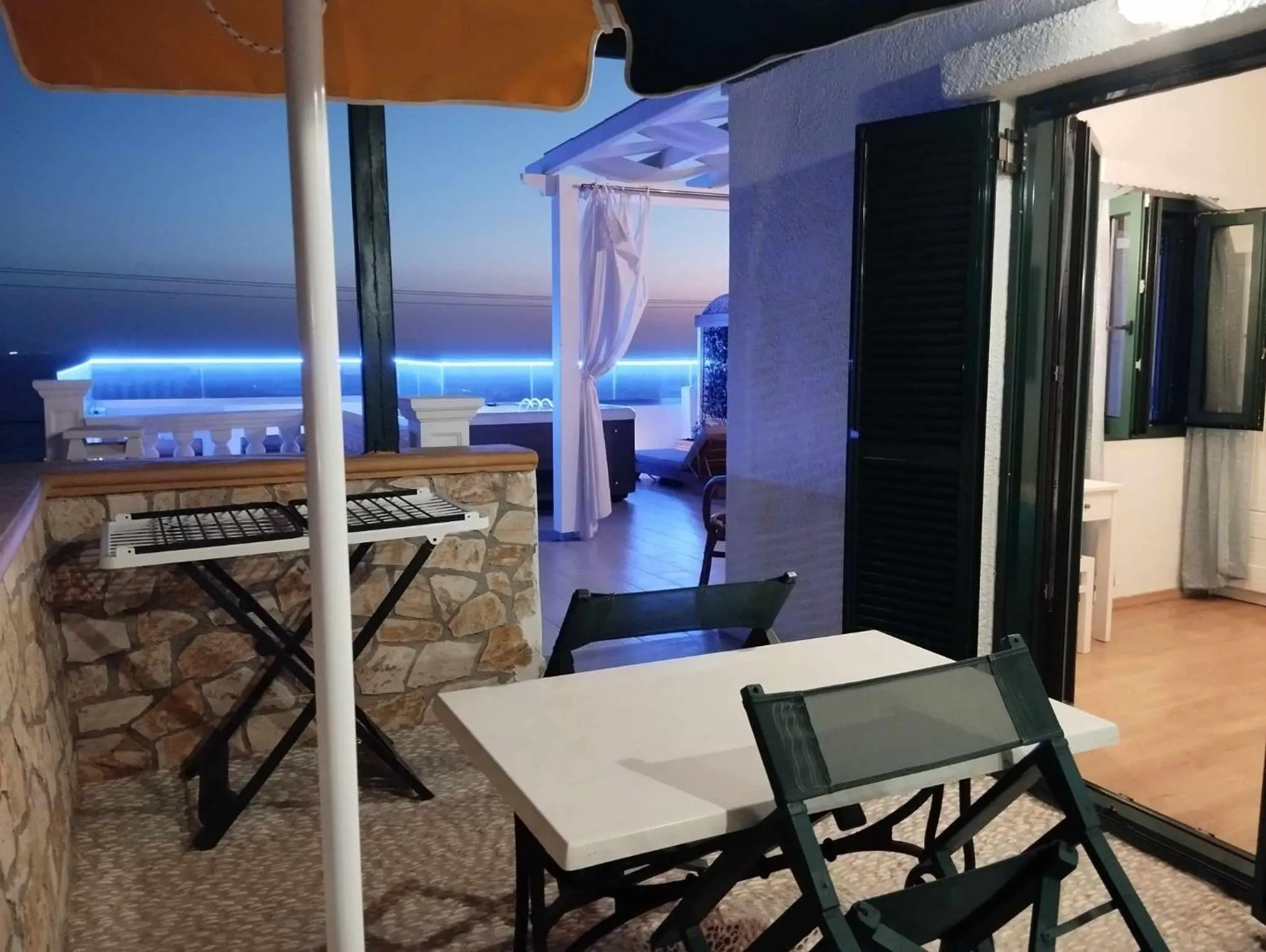 Living room in Hotel Finiki View