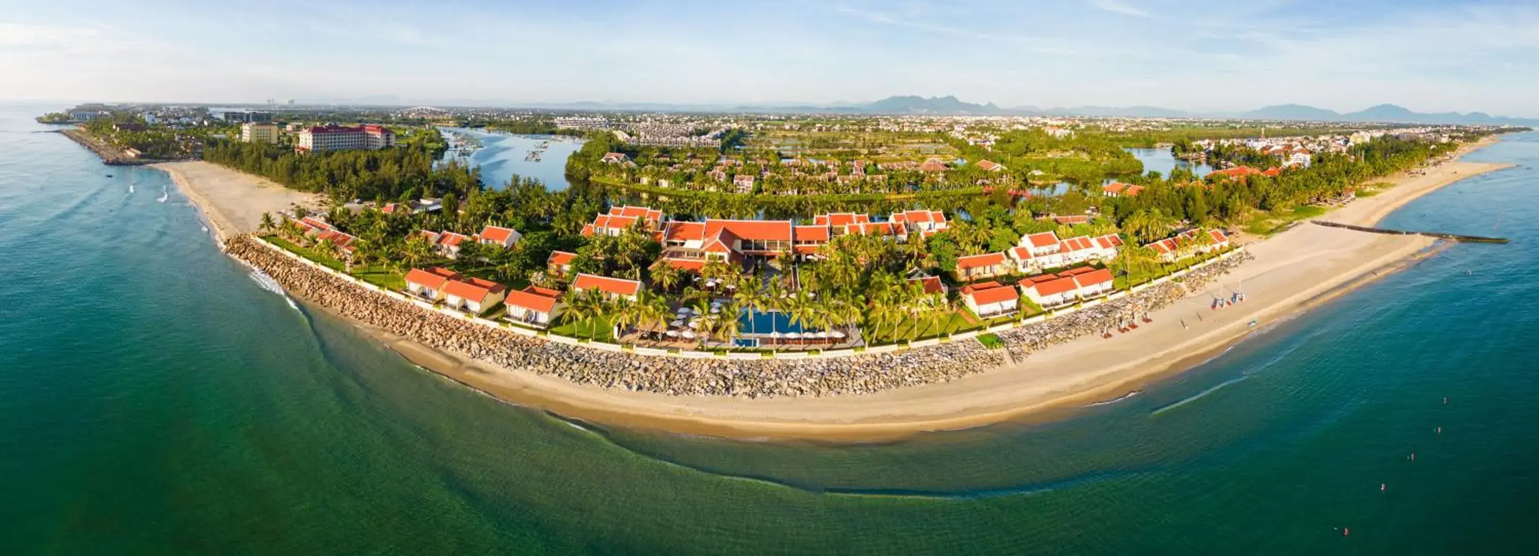 Bird's eye view in Victoria Hoi An Beach Resort & Spa Bird's eye view in Victoria Hoi An Beach Resort & Spa
