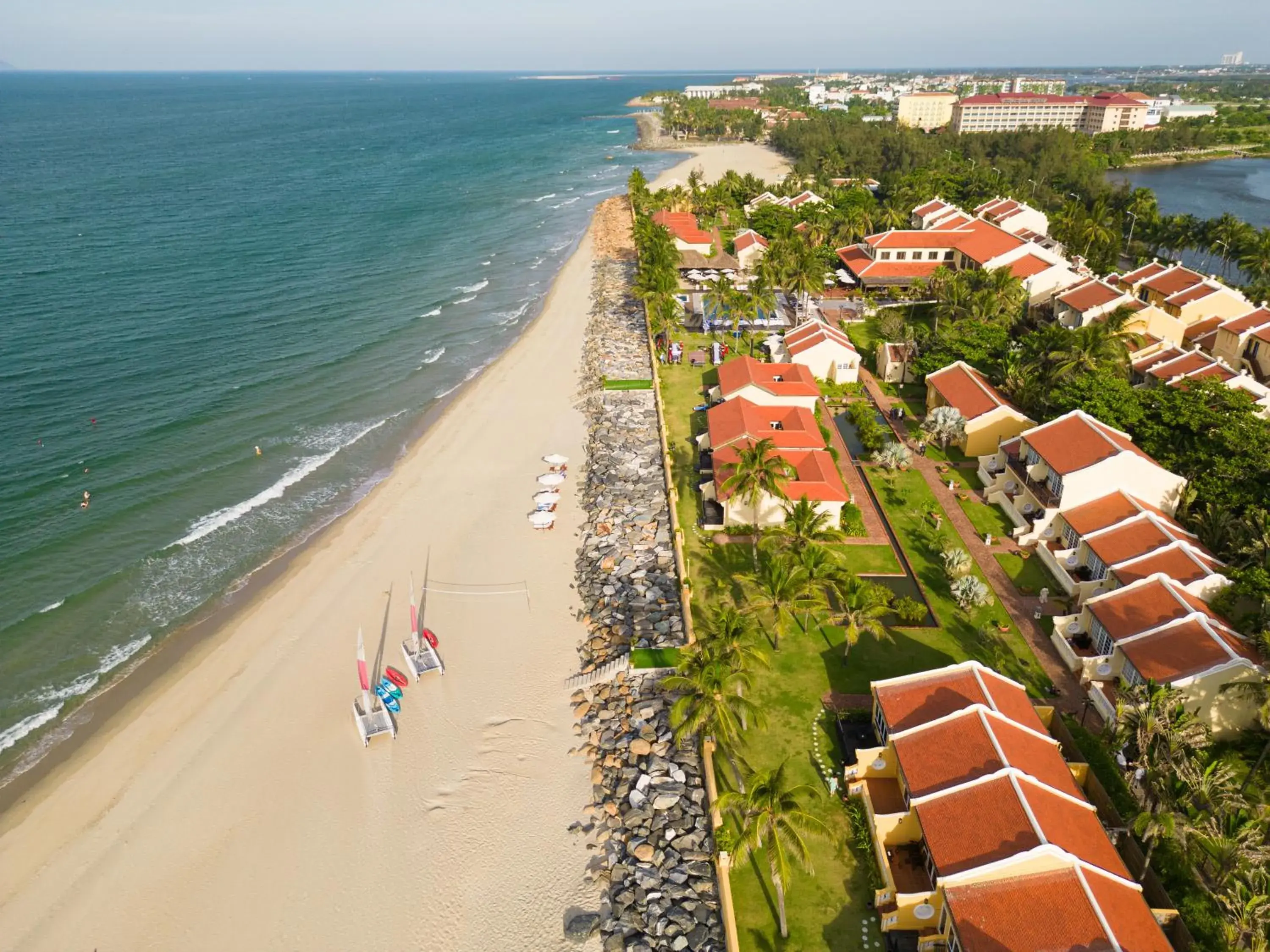 Bird's eye view in Victoria Hoi An Beach Resort & Spa Bird's eye view in Victoria Hoi An Beach Resort & Spa