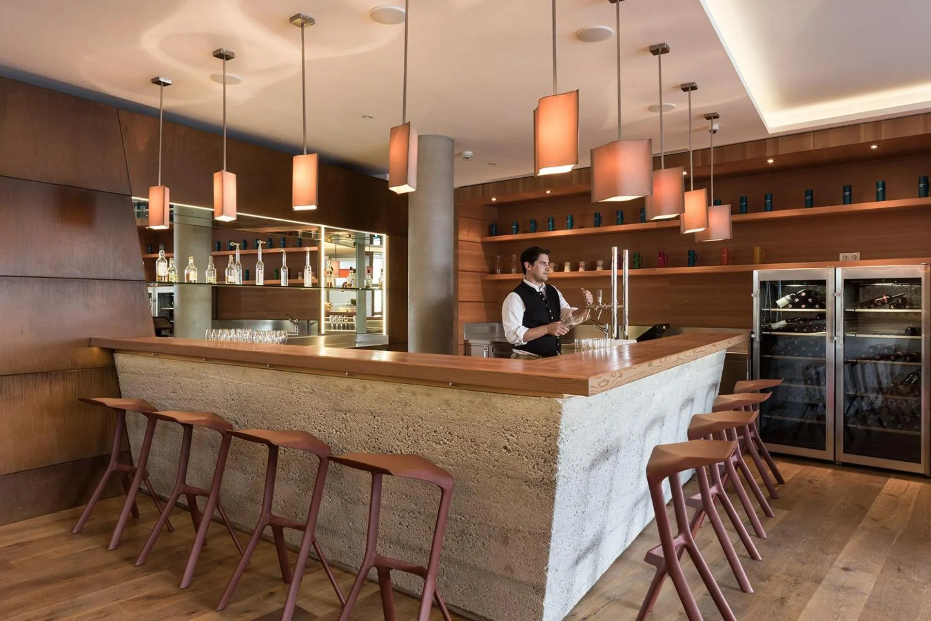 Lounge or bar in Hotel Manggei Designhotel Obertauern