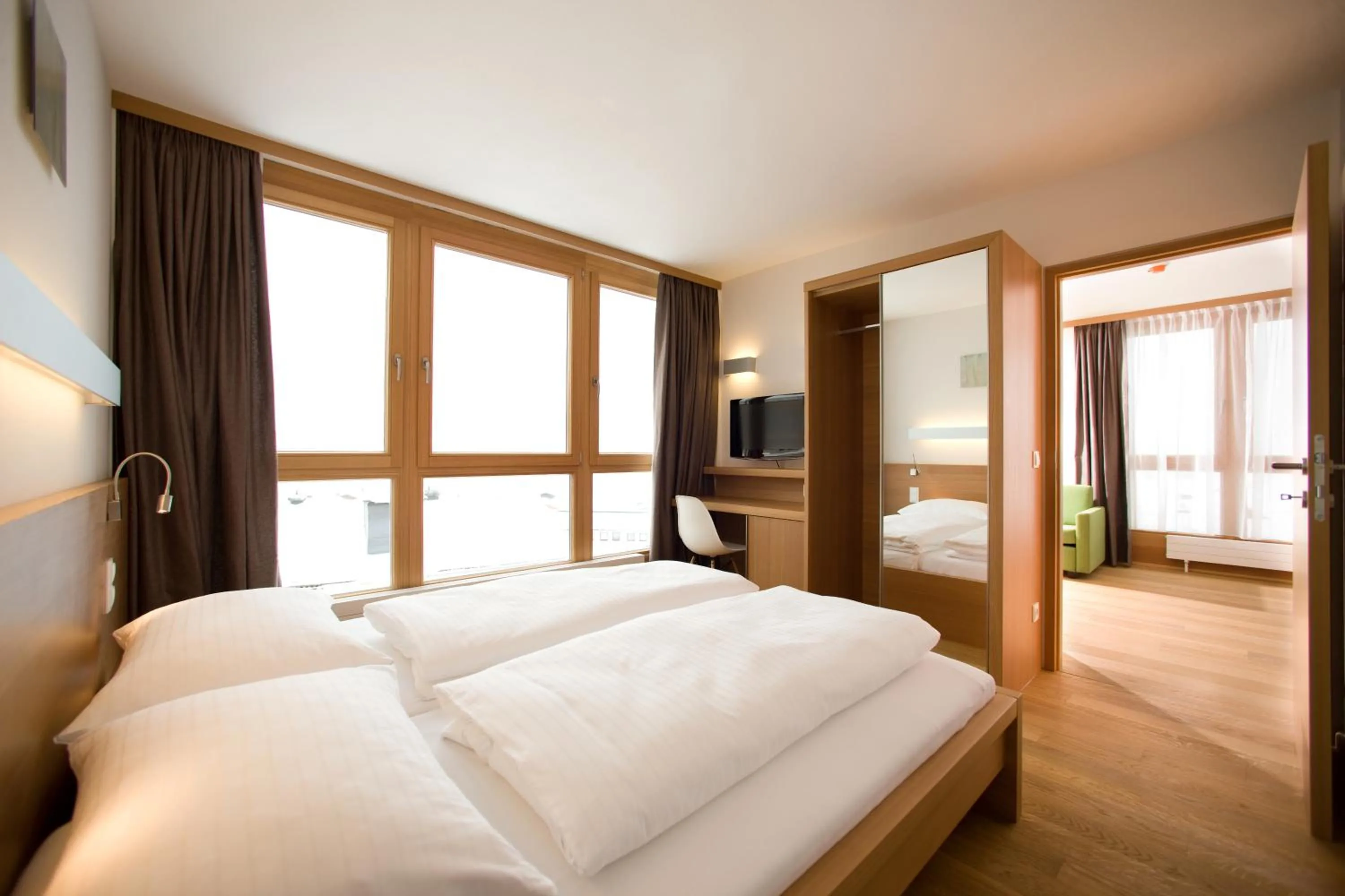 Bed in Hotel Manggei Designhotel Obertauern