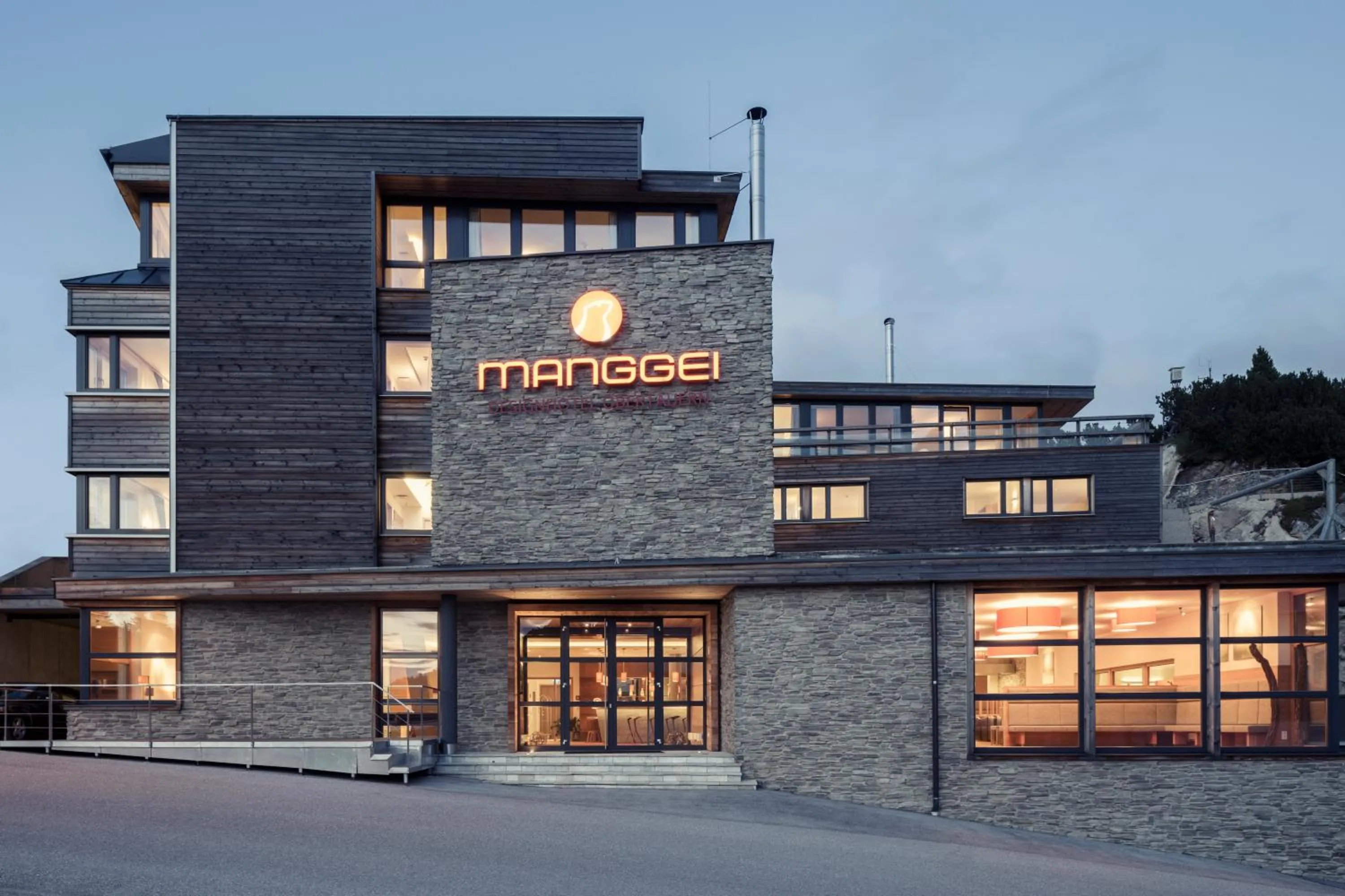 Facade/entrance in Hotel Manggei Designhotel Obertauern