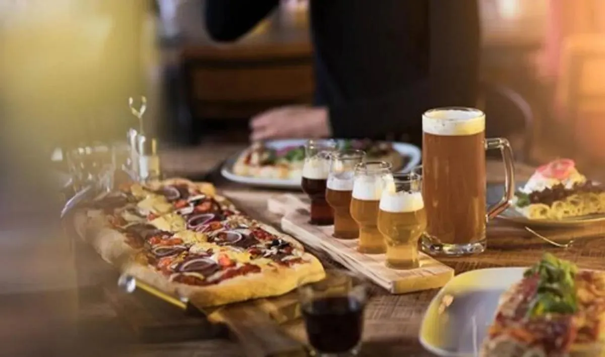 Food and drinks in The Brewery Hotel