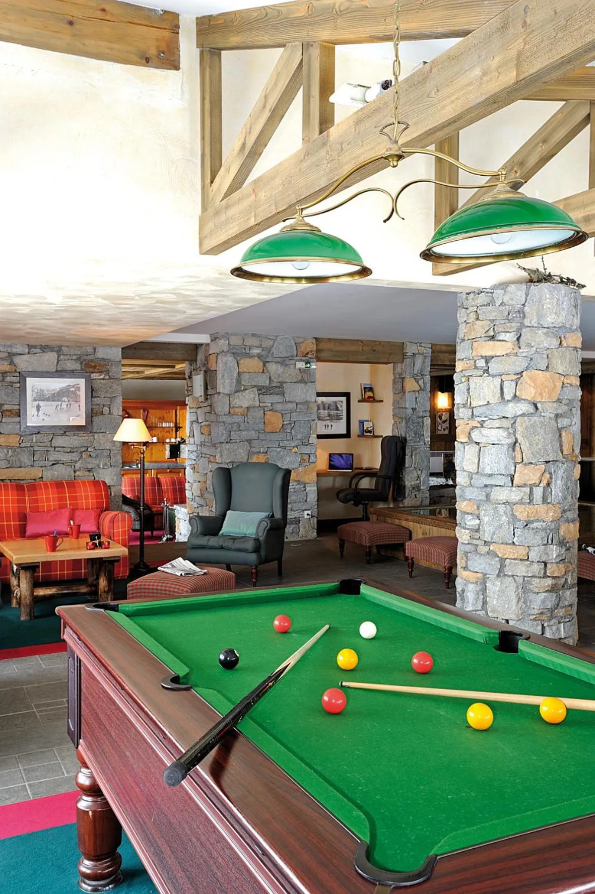 Billiard in Lagrange Vacances Aspen