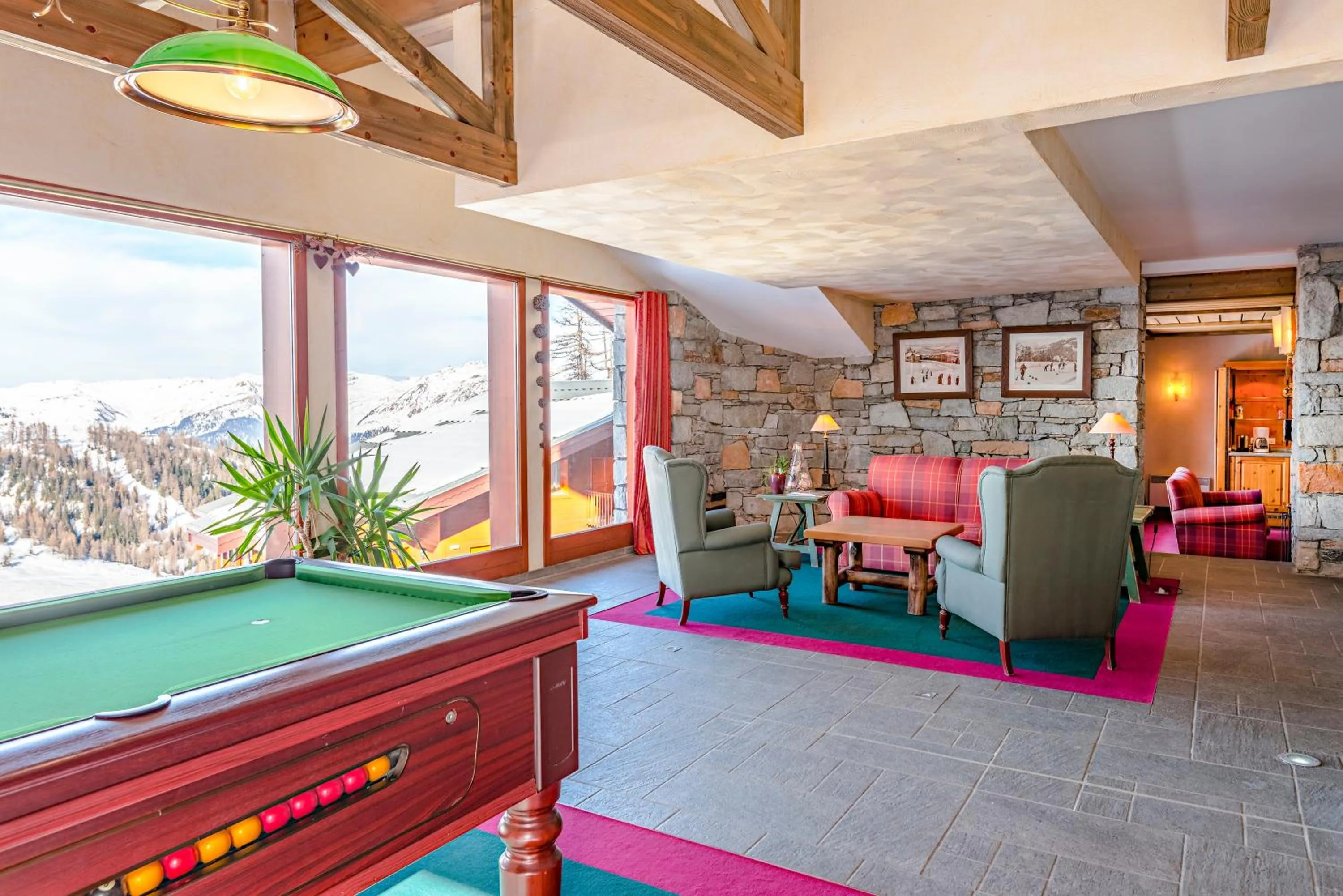 Billiard in Lagrange Vacances Aspen