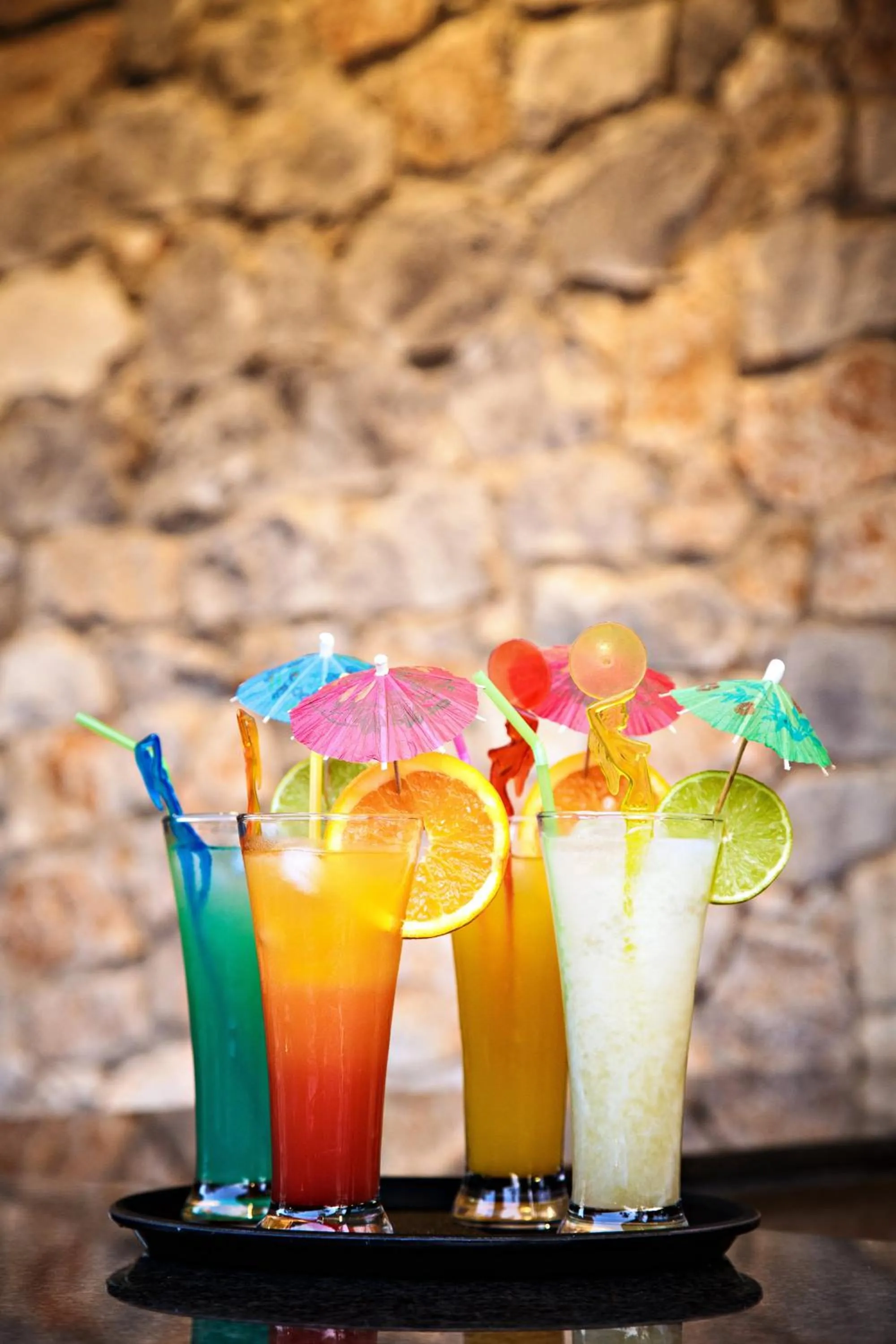 Alcoholic drinks in Hotel Ideon