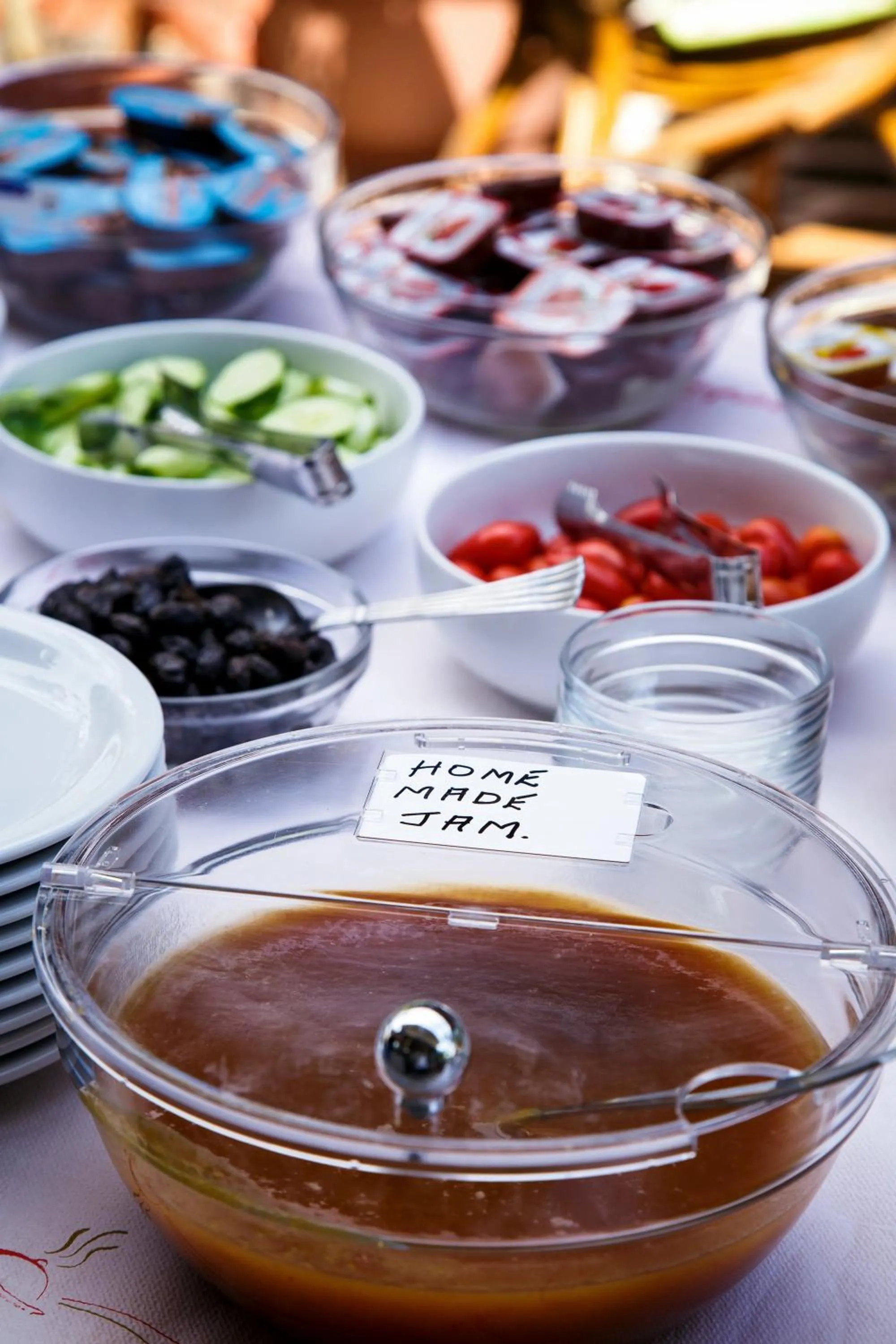 Food close-up in Hotel Ideon