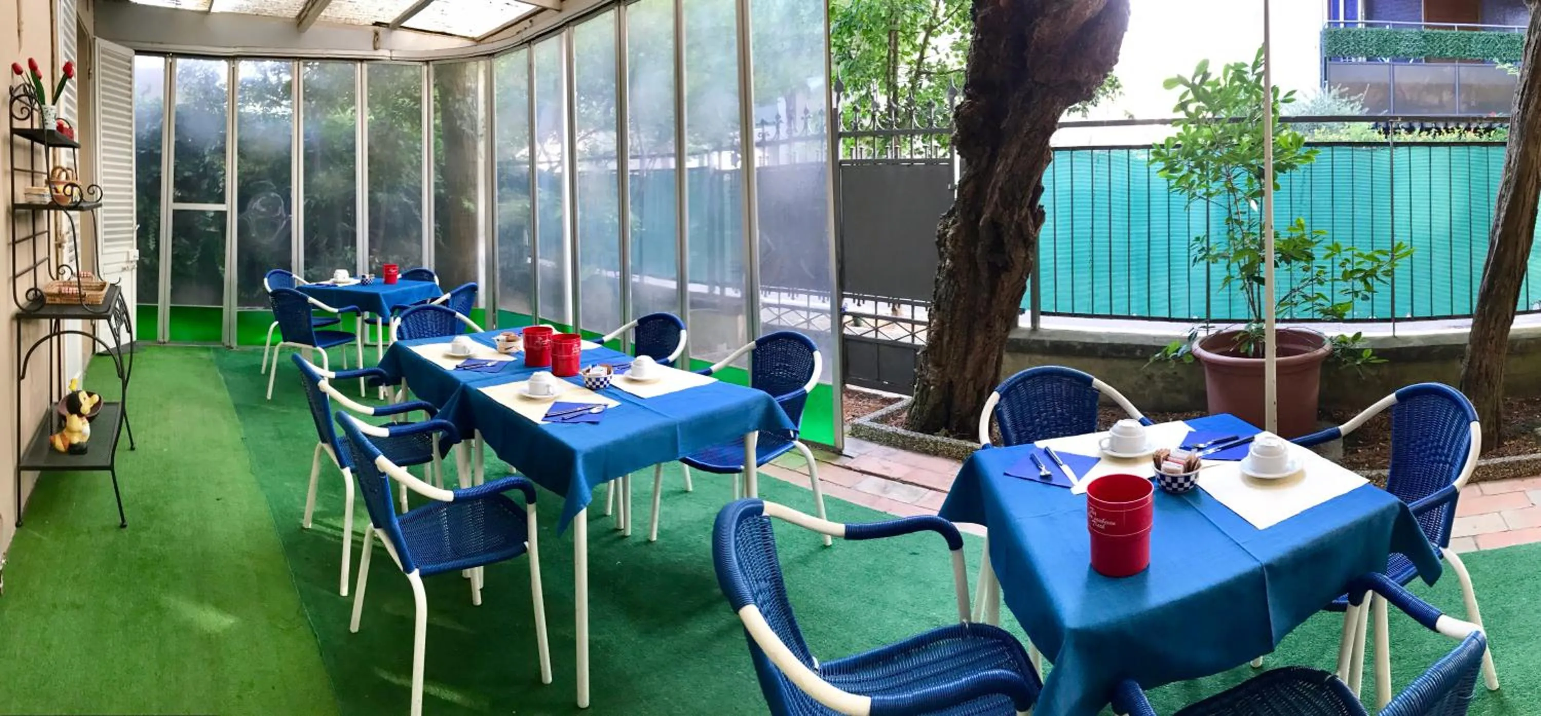 Garden in Hotel Garni Picnic