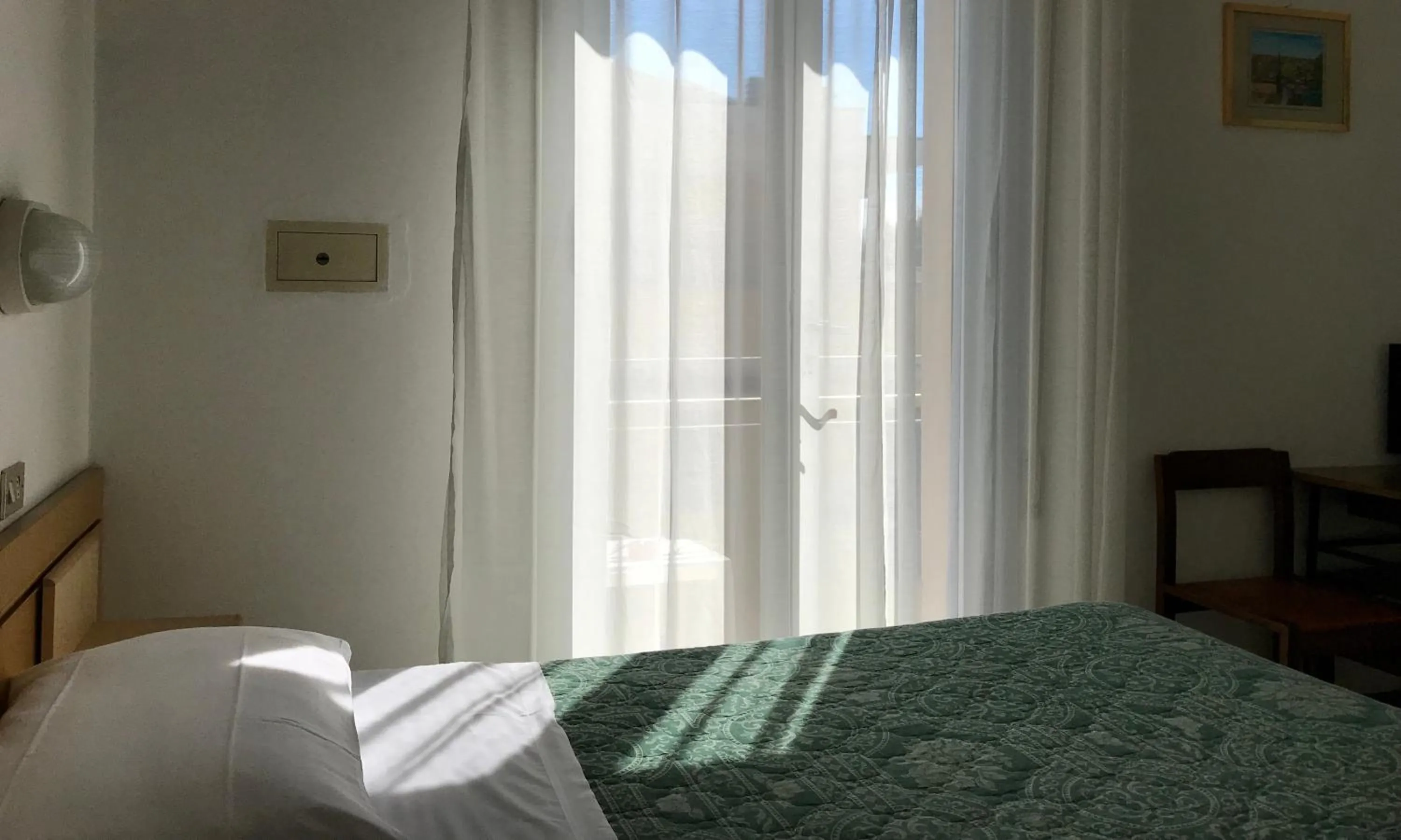 Bed in Hotel Garni Picnic