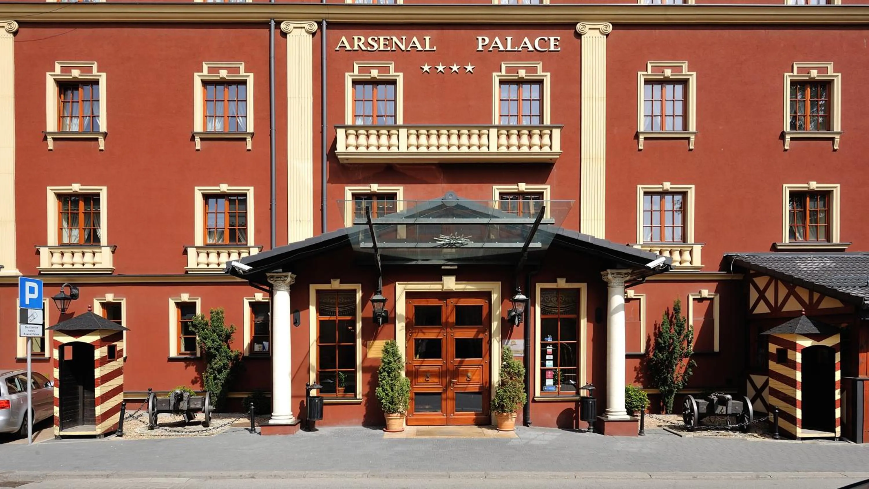 Property building in Hotel Diament Arsenal Palace Katowice - Chorzów