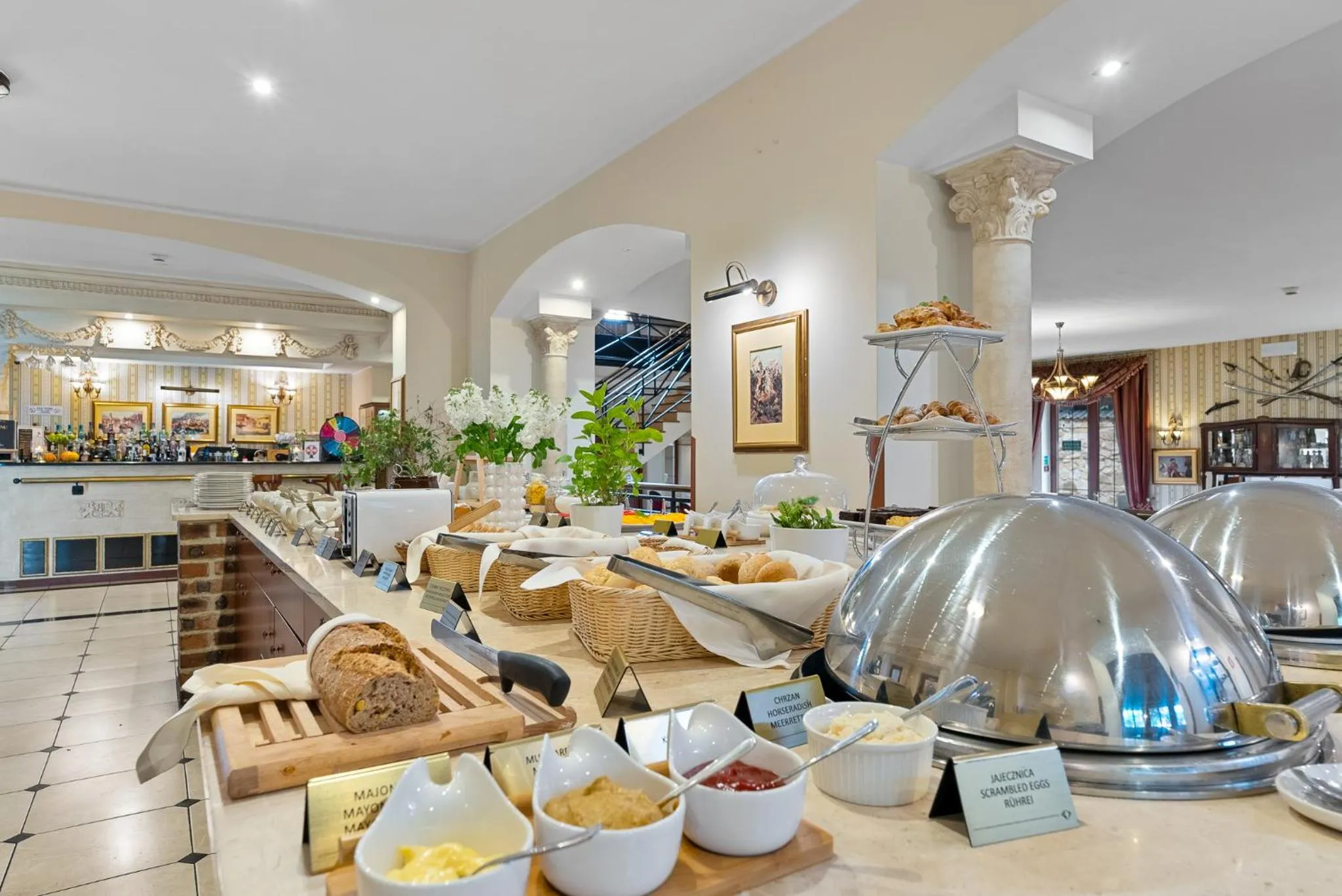 Restaurant/places to eat in Hotel Diament Arsenal Palace Katowice - Chorzów