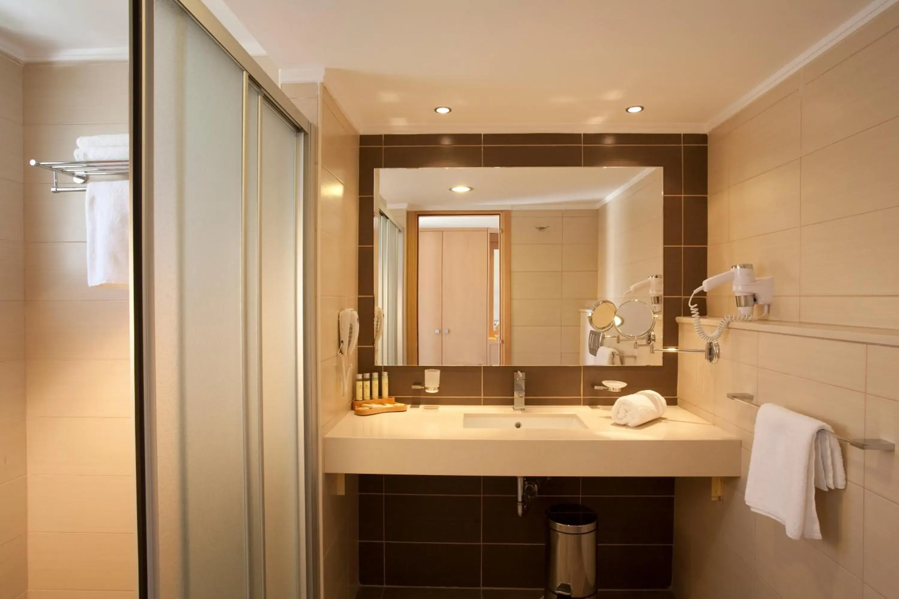 Bathroom in Island Blue Hotel Bathroom in Island Blue Hotel