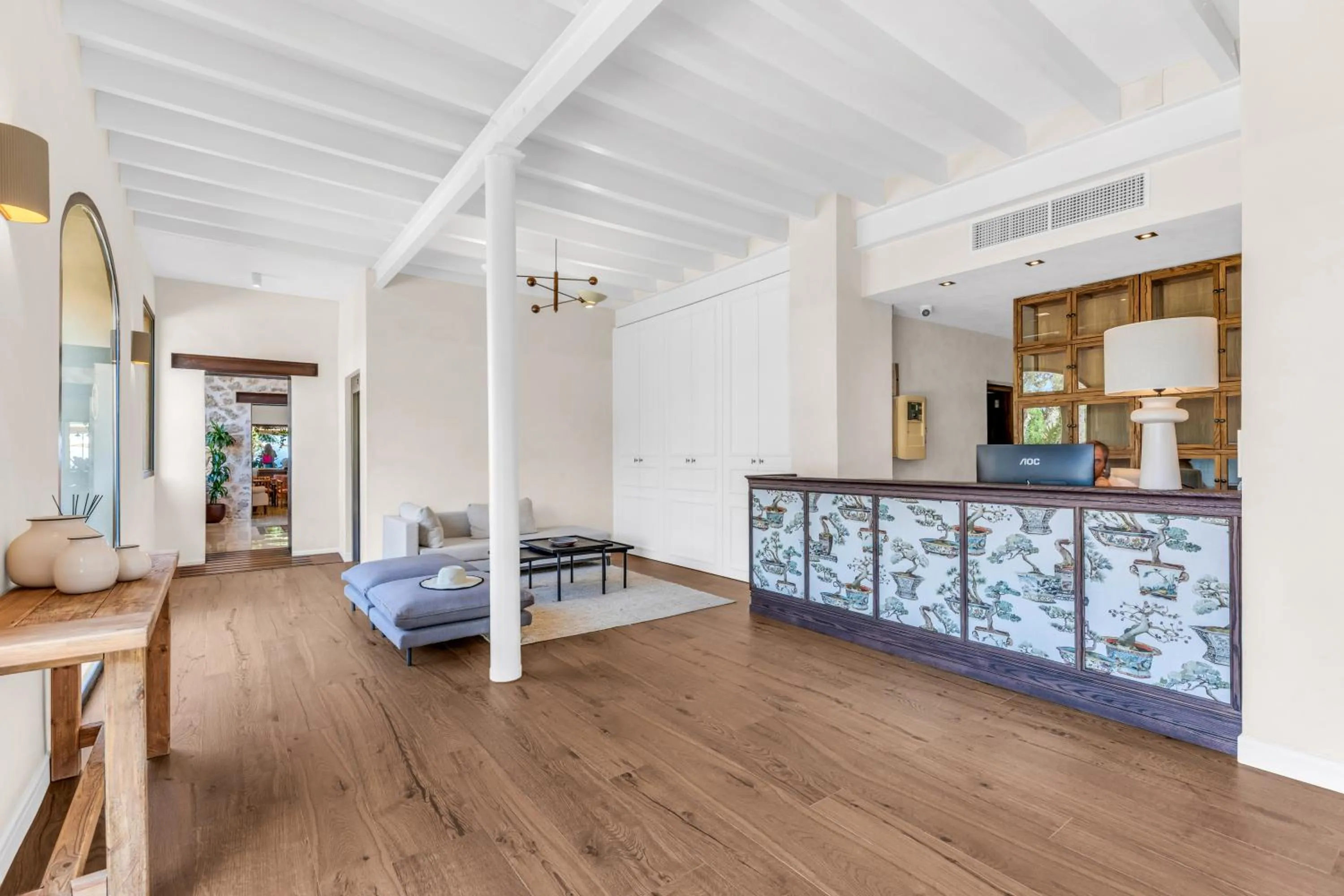 Lobby or reception in Hoposa Costa D'or - Adults Only