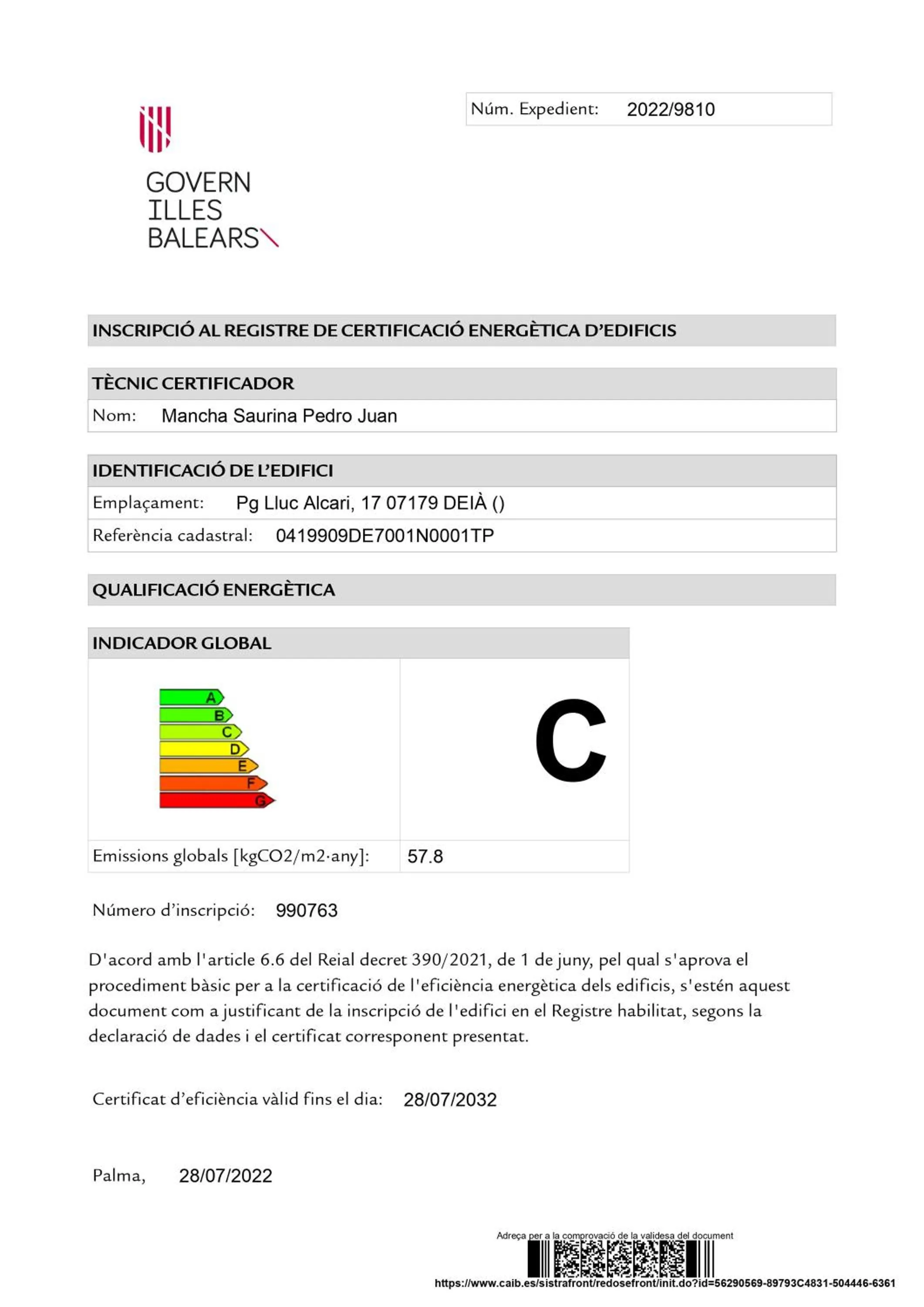 Certificate/Award in Hoposa Costa D'or - Adults Only