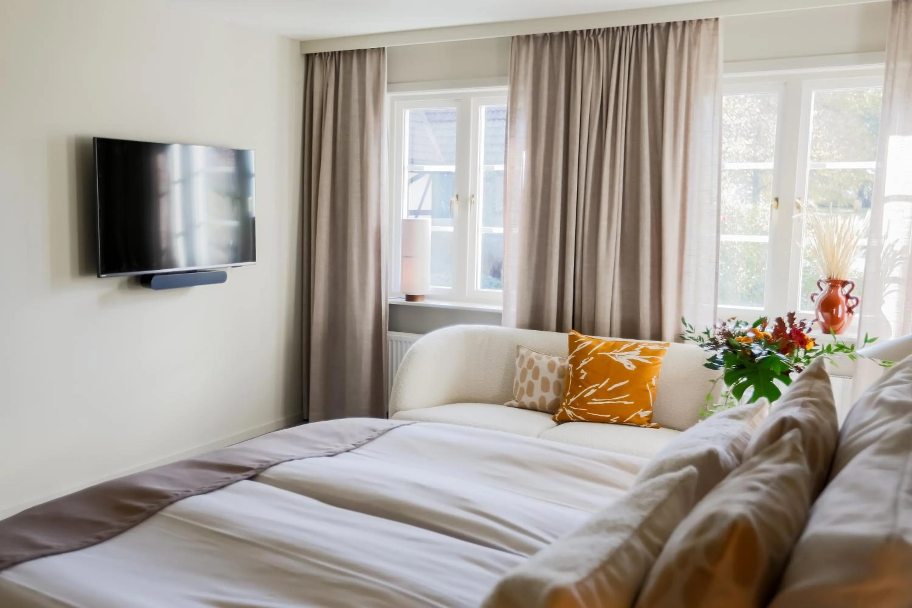 Property building, Bed in Margretetorps Gästgifvaregård