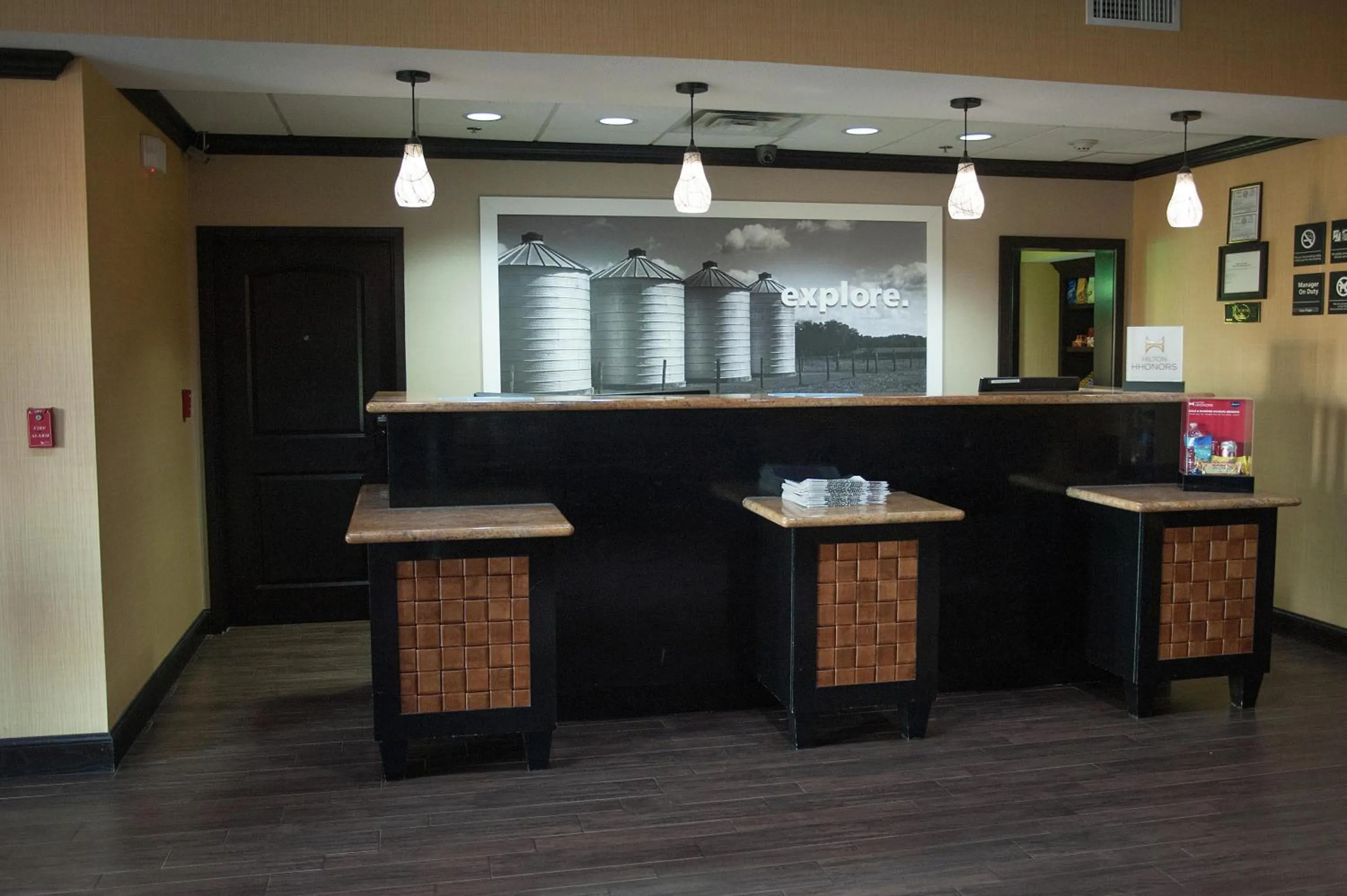 Lobby or reception in Hampton Inn & Suites Palestine