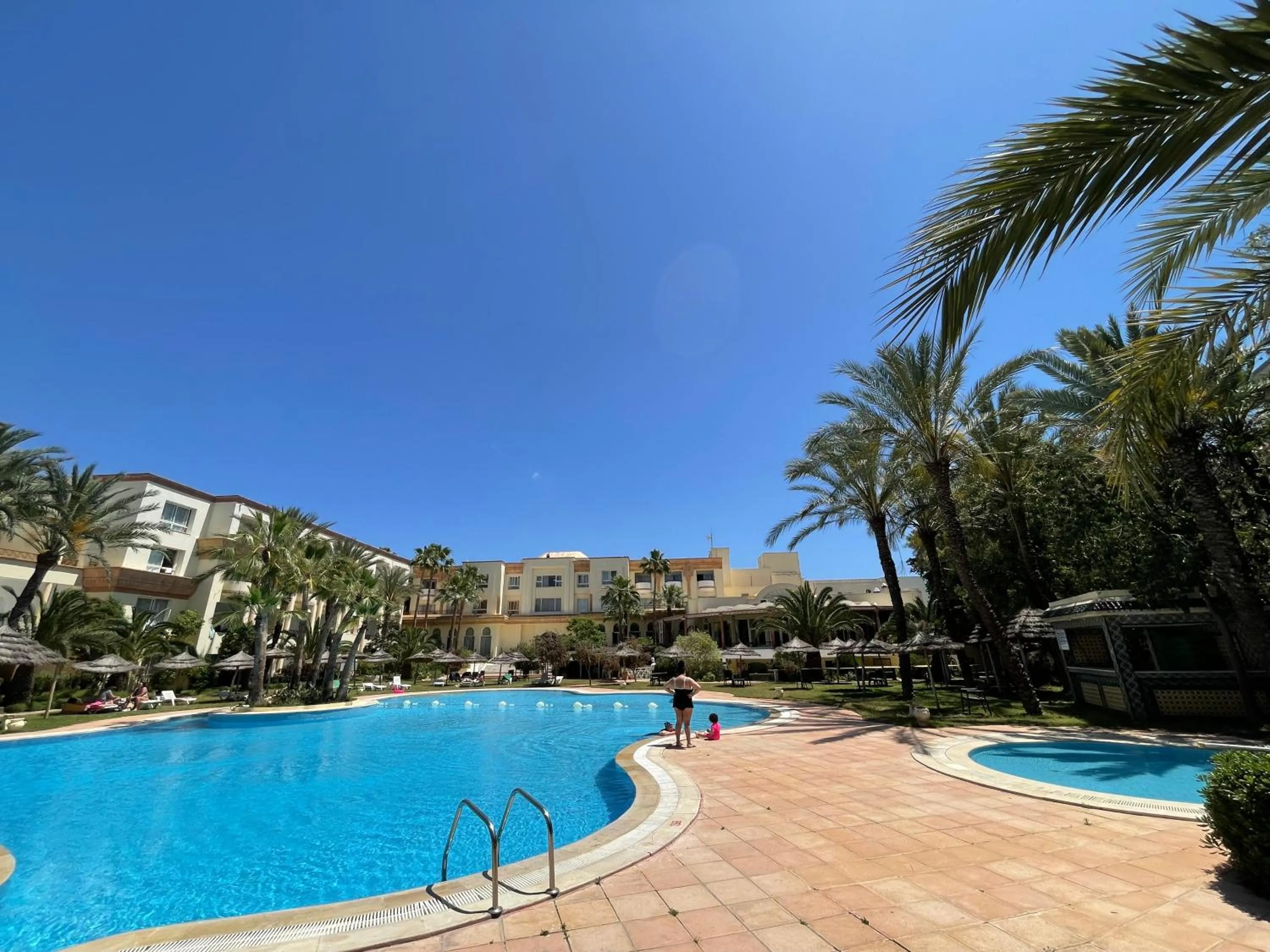 Swimming pool in Marina Palace