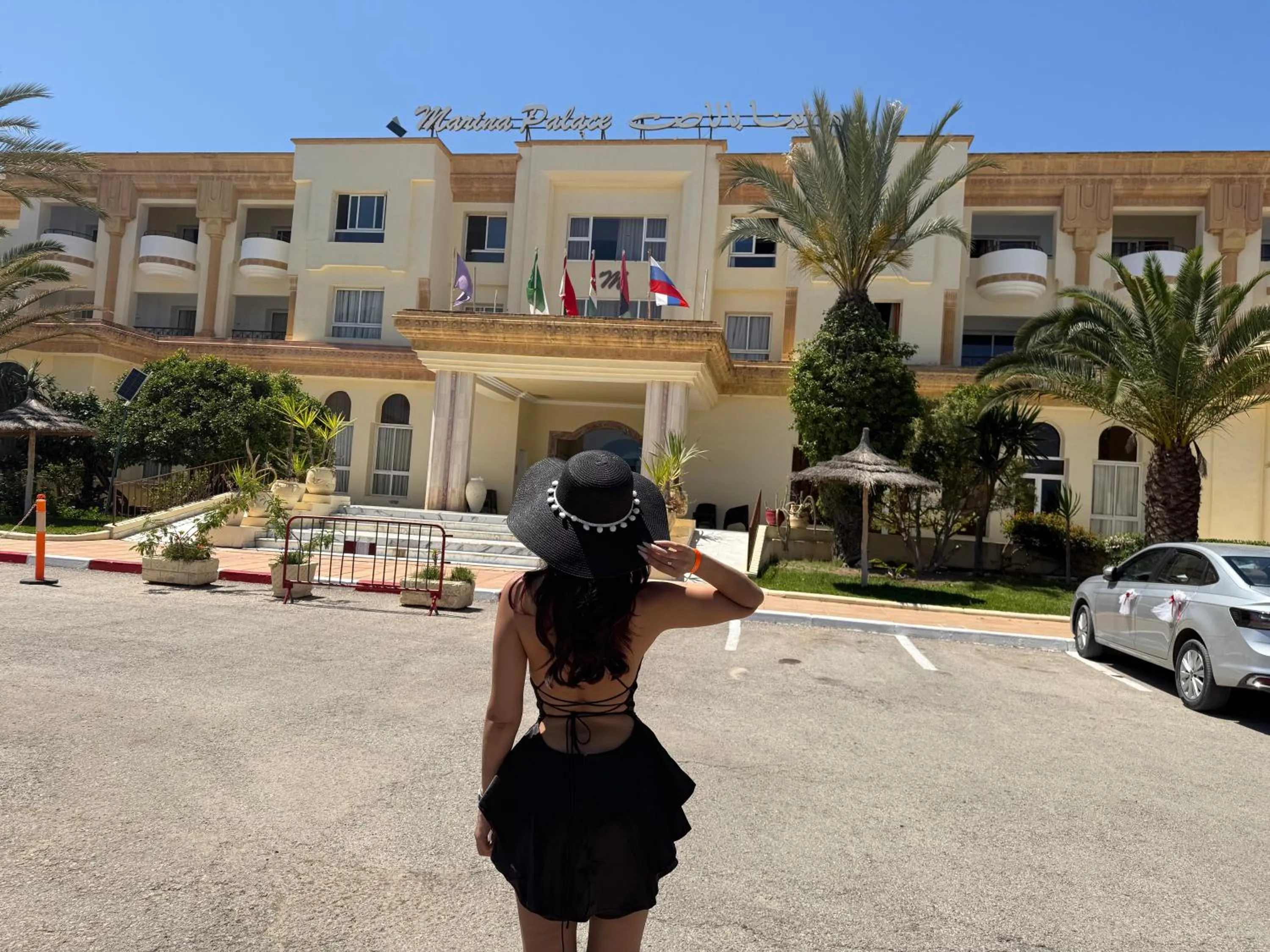 Facade/entrance in Marina Palace