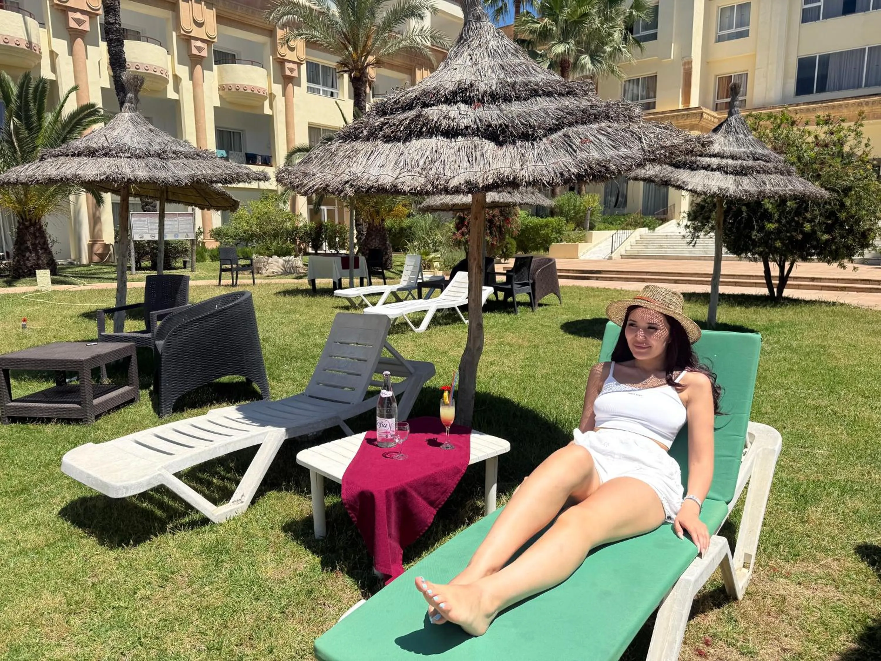 Garden in Marina Palace