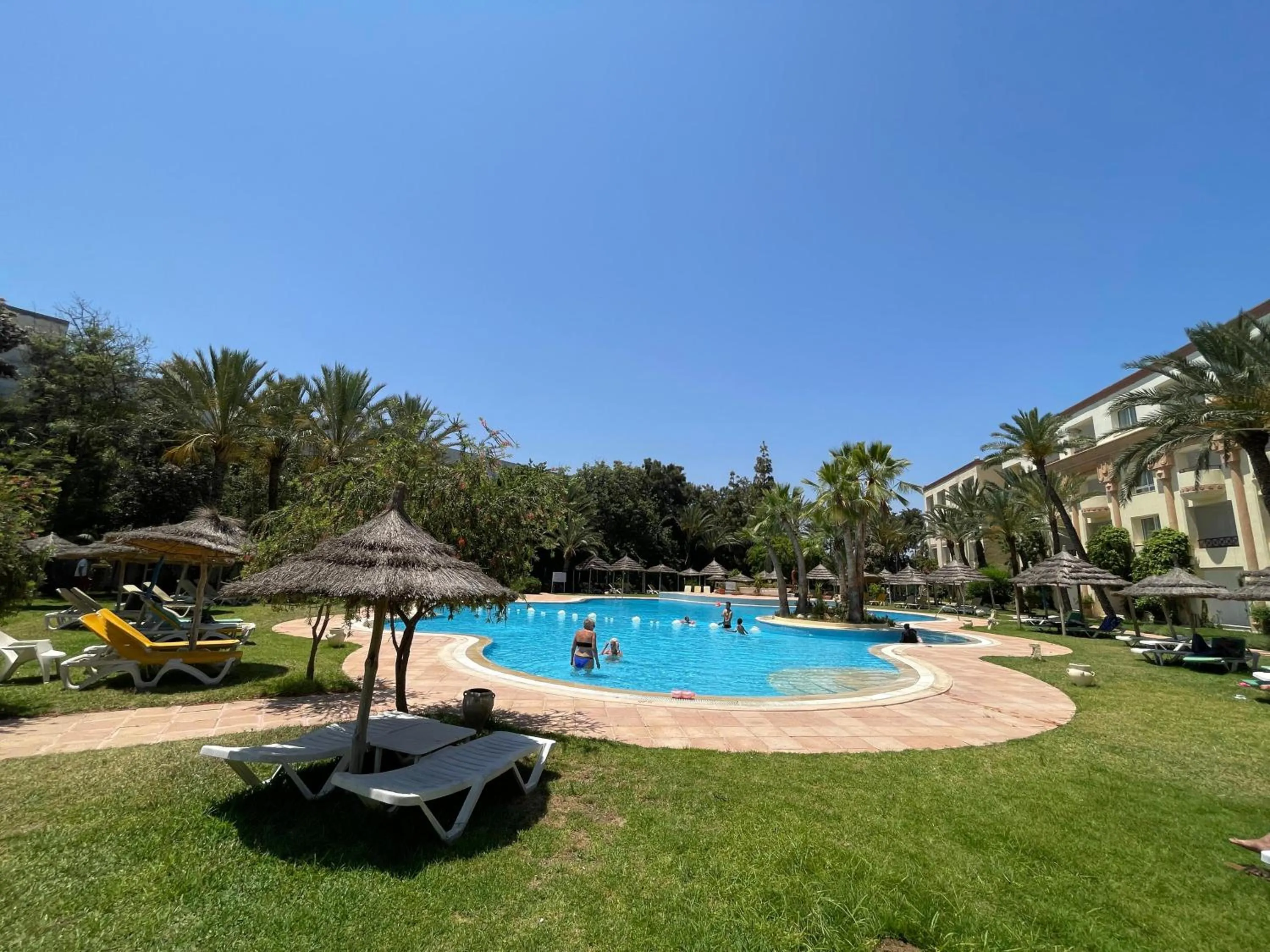 Swimming pool in Marina Palace