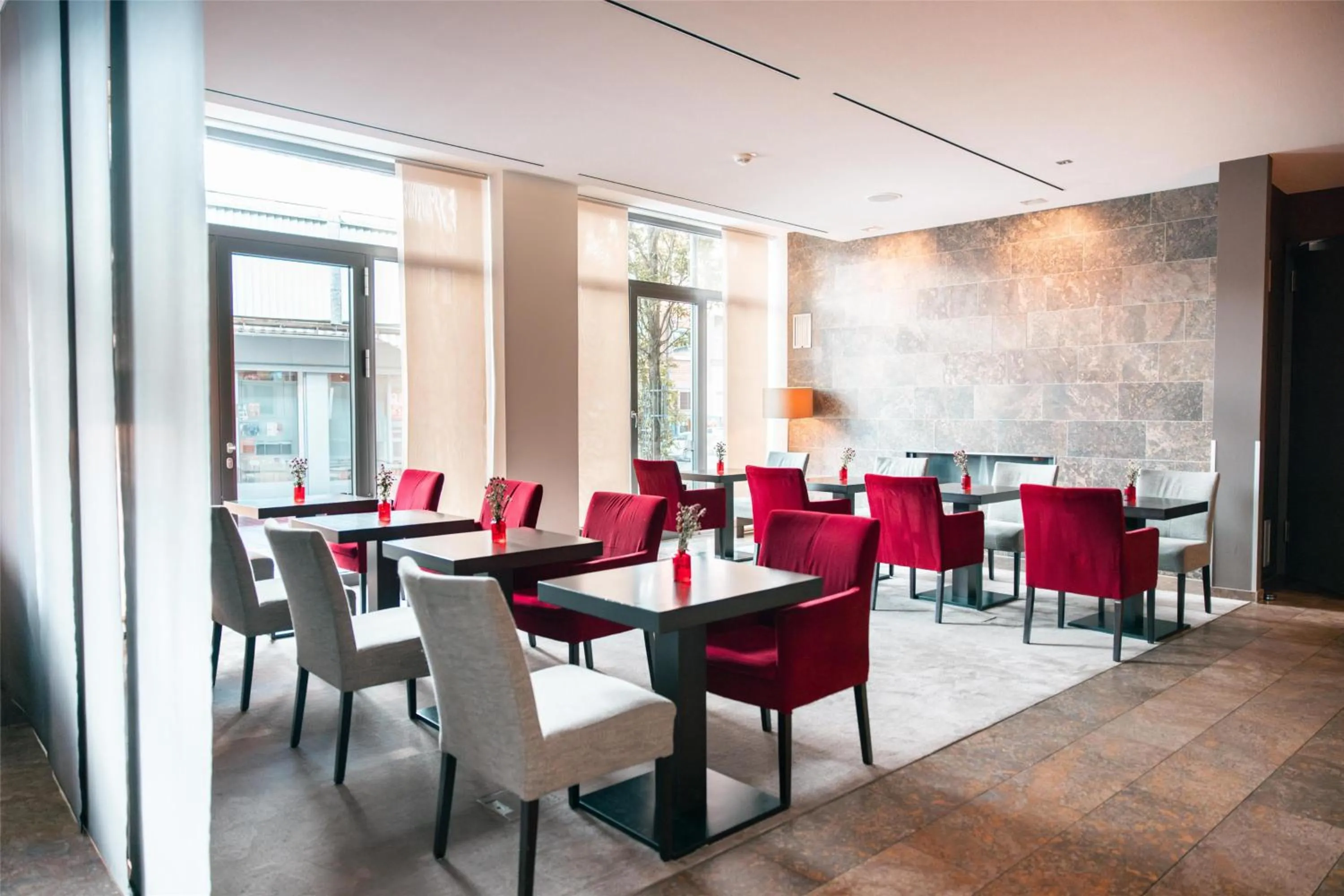 Lounge or bar in ATLANTIC Hotel Lübeck