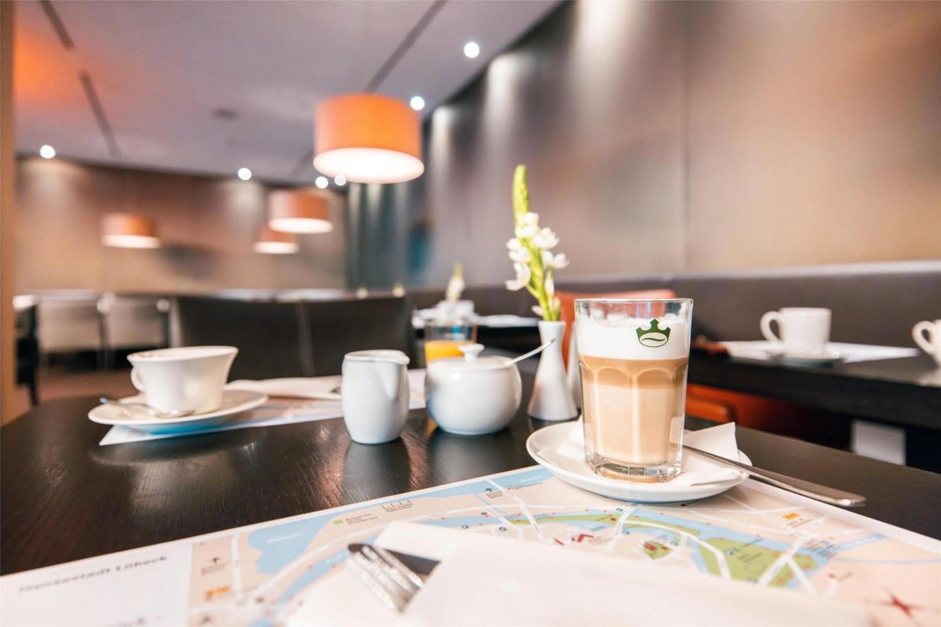 Restaurant/places to eat in ATLANTIC Hotel Lübeck