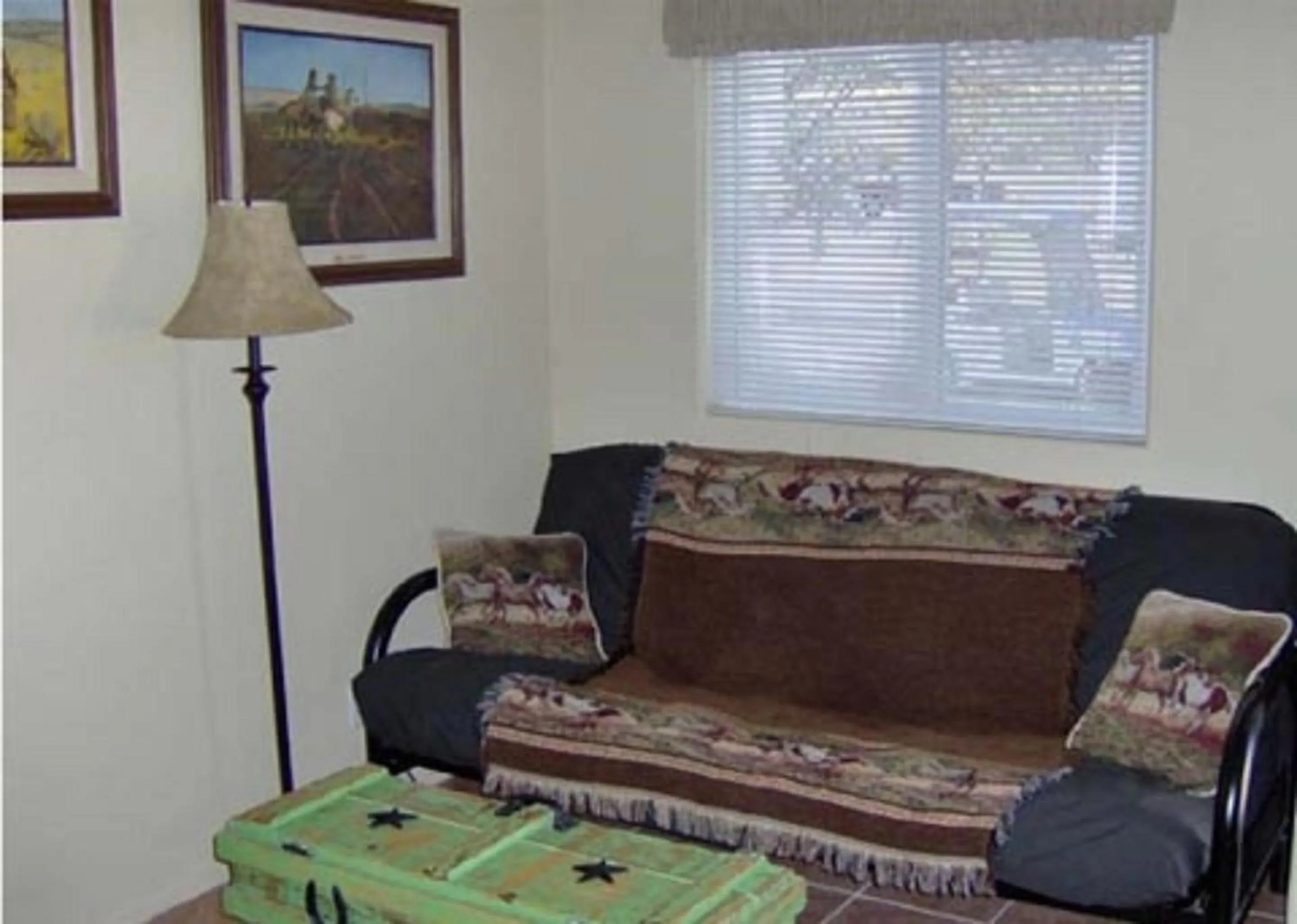 Living room in Verde Valley Studio Park Model Cabin 15