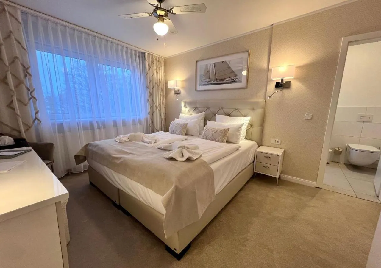 Bed in Hotel Resort Märkisches Meer