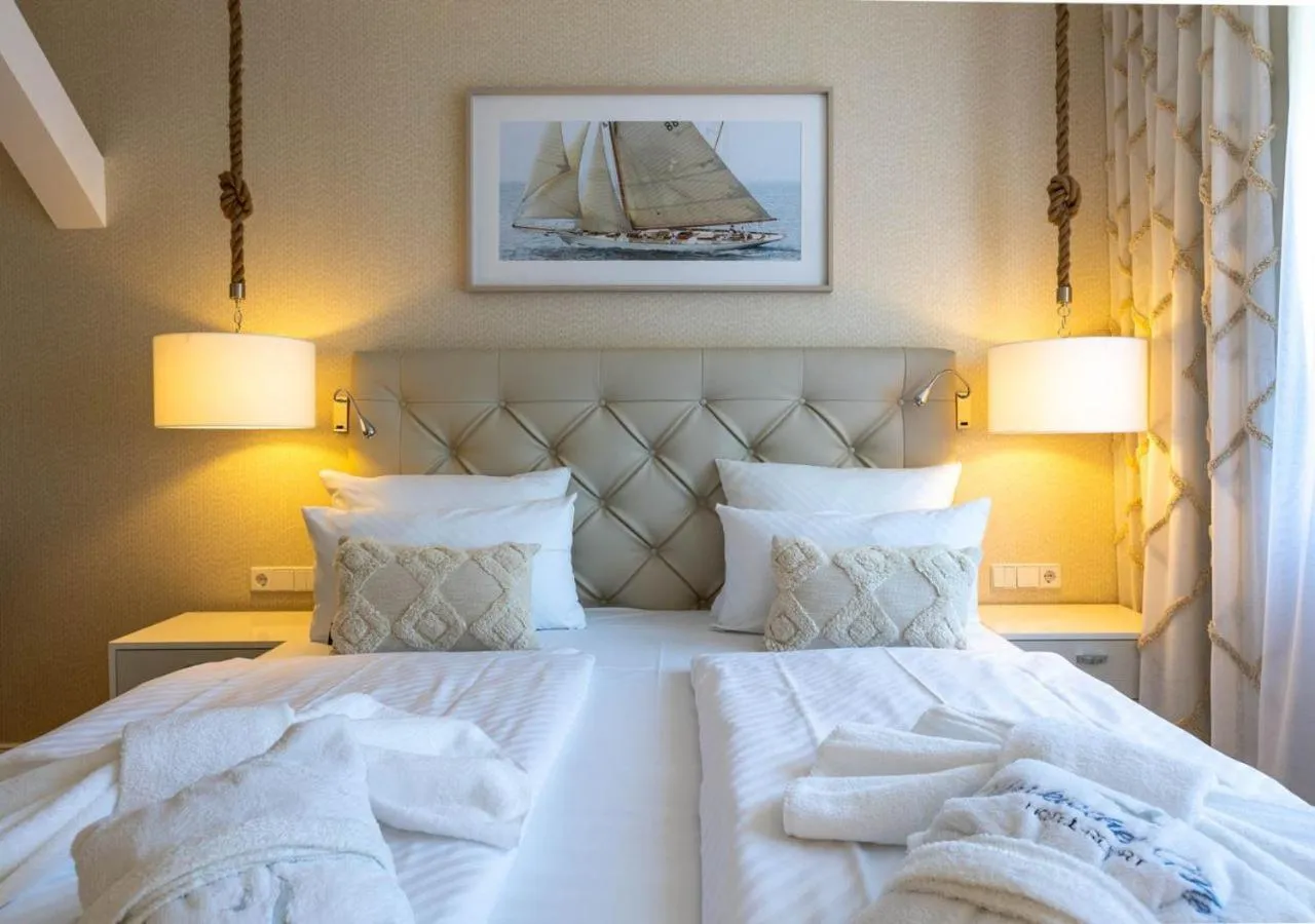 Bed in Hotel Resort Märkisches Meer