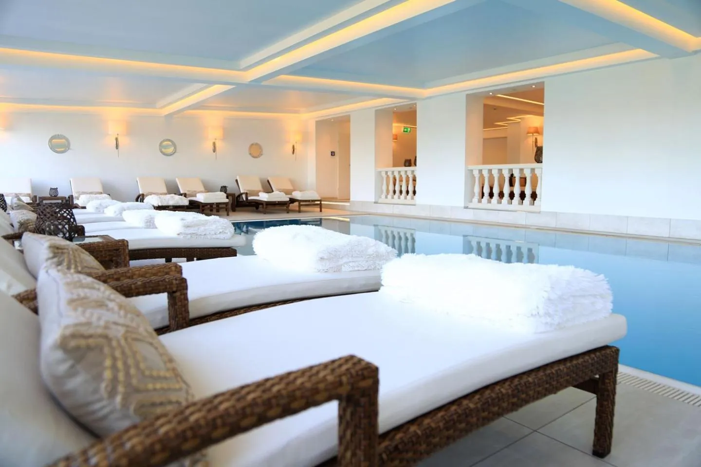 Pool view in Hotel Resort Märkisches Meer